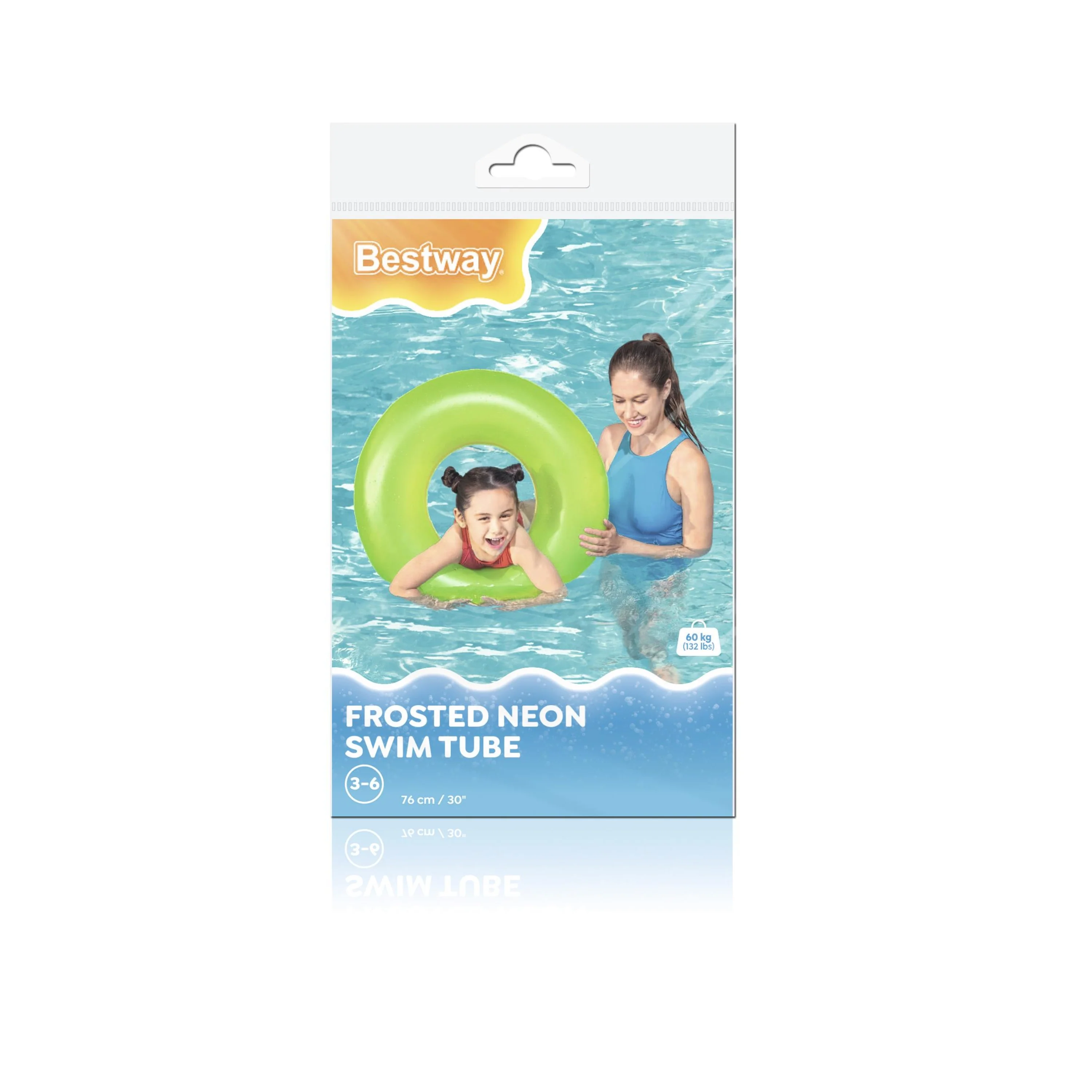 36024 Bestway® Φ30"/Φ76cm Frosted Neon Swim Tube - Image 9