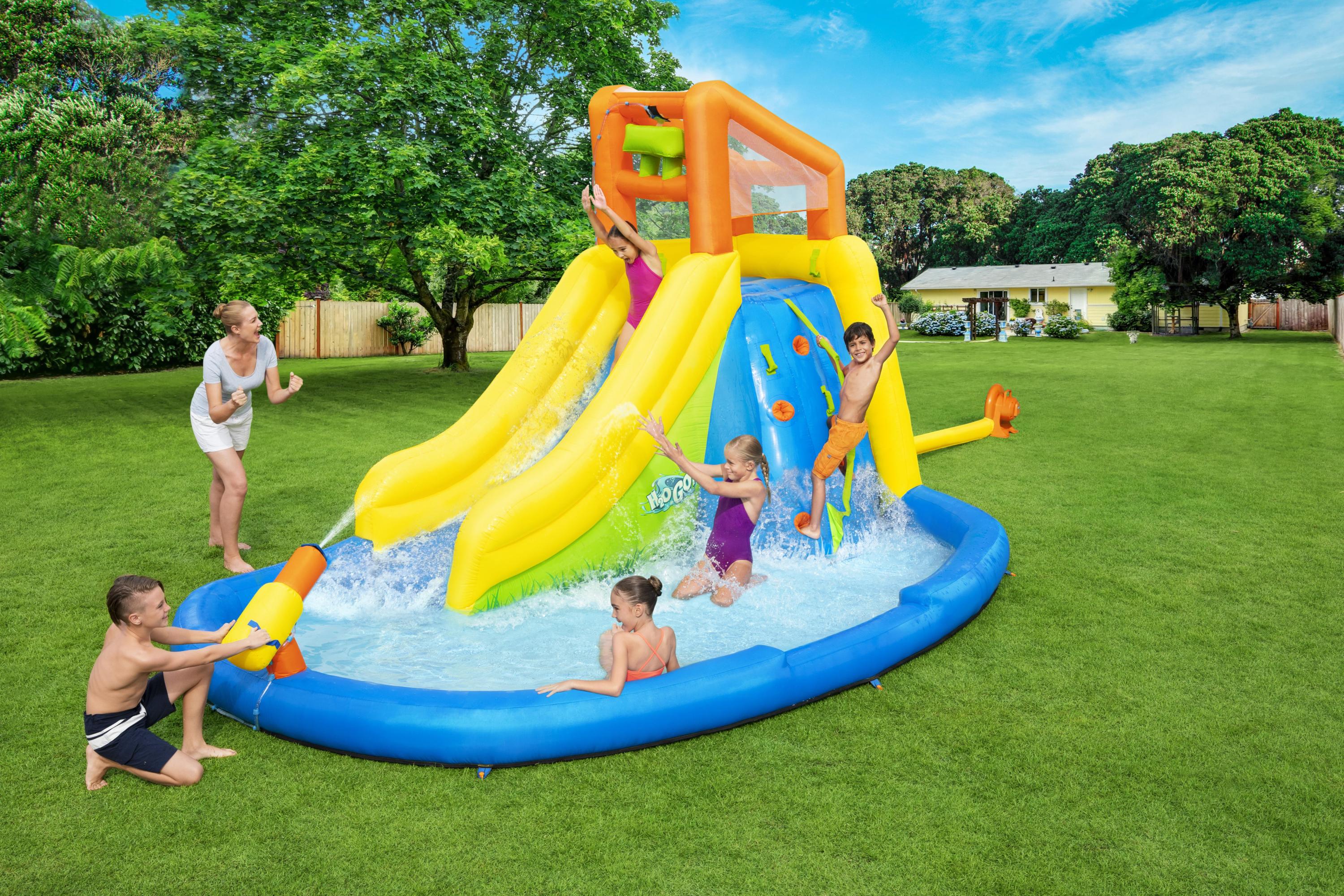 53345 Bestway H2OGO!® Mount Splashmore Mega WaterPark 14'3" x 9'5" x 8'9"/4.35m x 2.86m x 2.67m