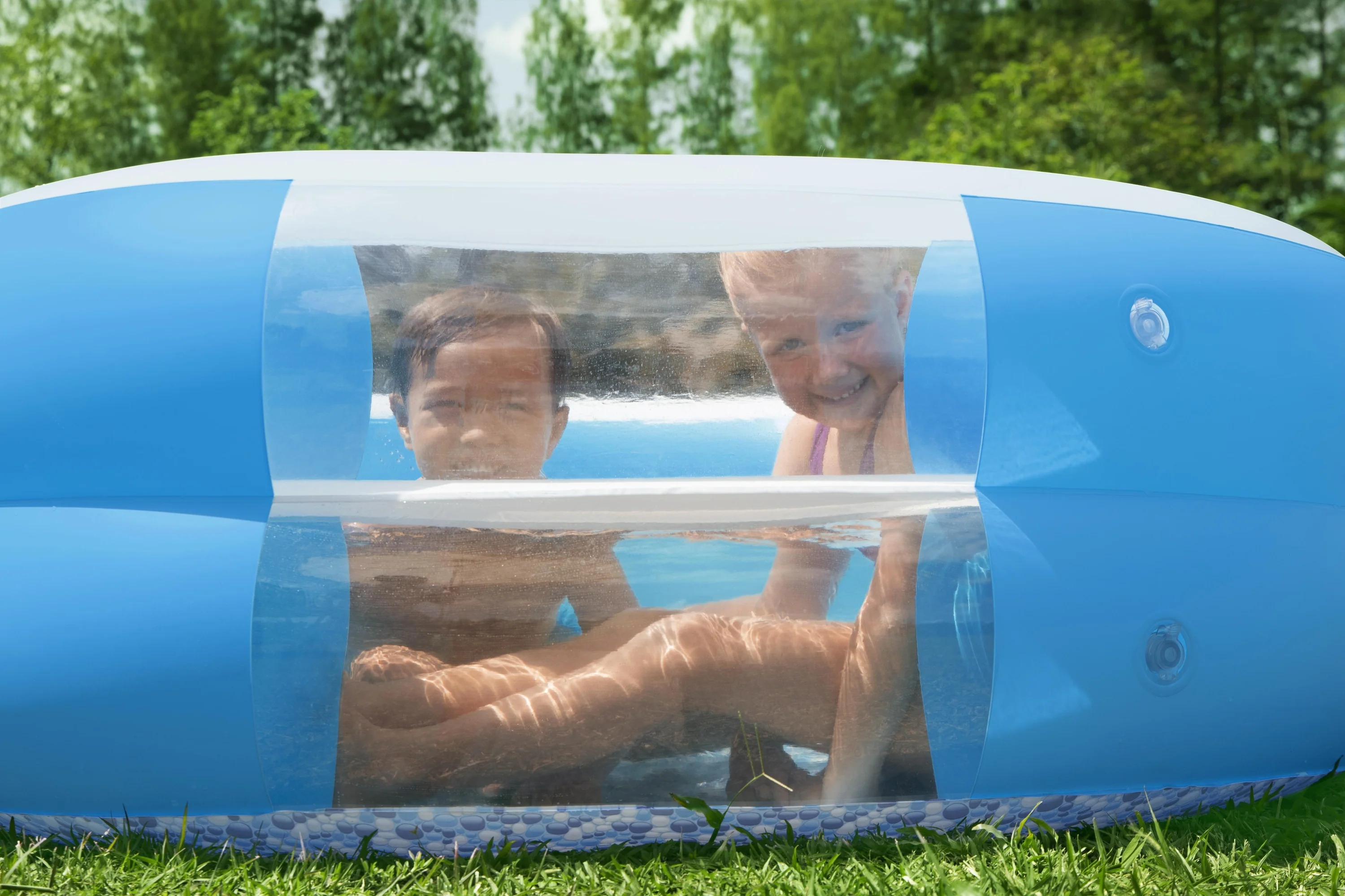54409 Bestway® 8.10 Ft x 6.6 Ft x 20" Splashview Family Pool - Image 7