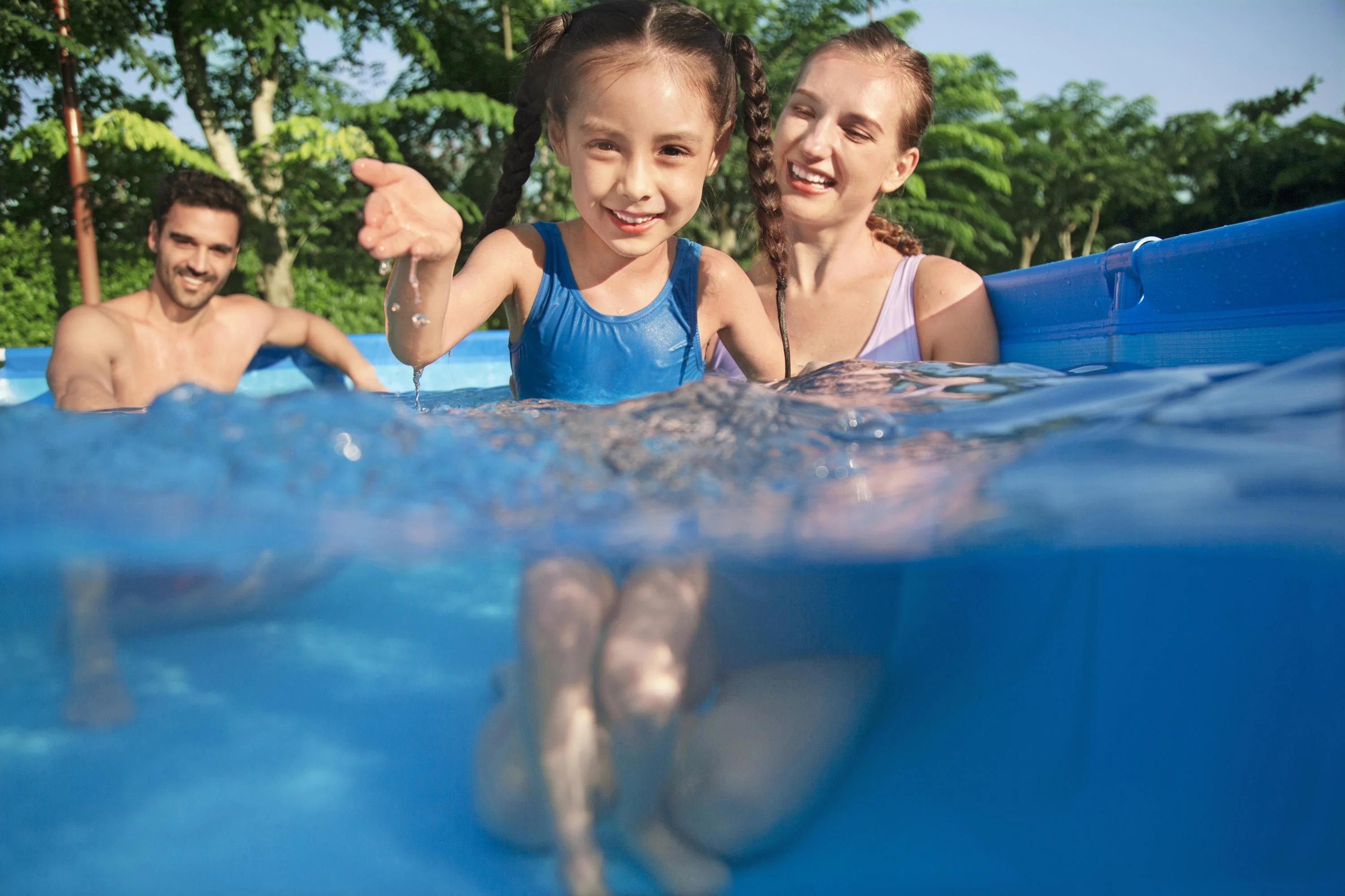 Bestway 56404 Steel Pro™ (9.10 Ft x 6.7 ft x 26 in) Portable swimming Pool - Image 5