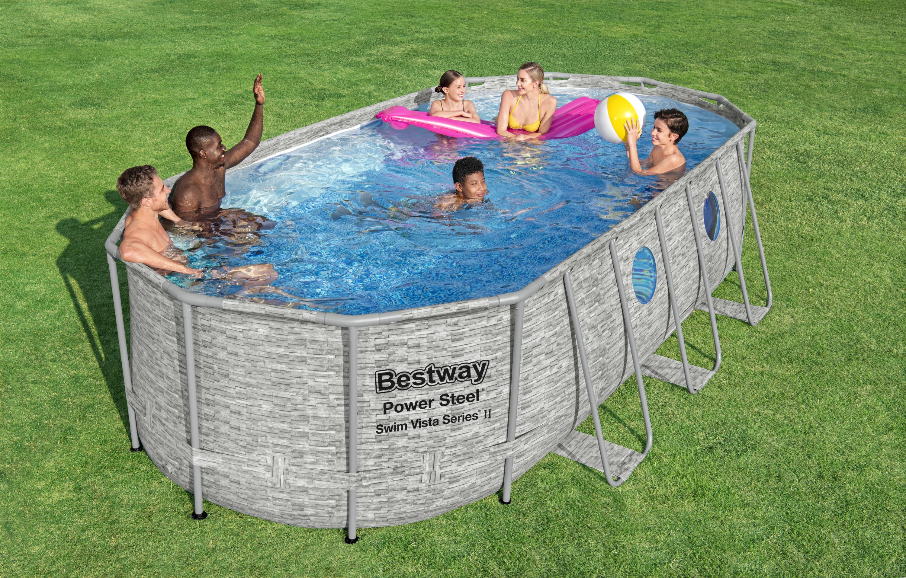 56716 swimming pool Swim Vista Series™ 18 FT x 9 Ft x 4ft - Image 2