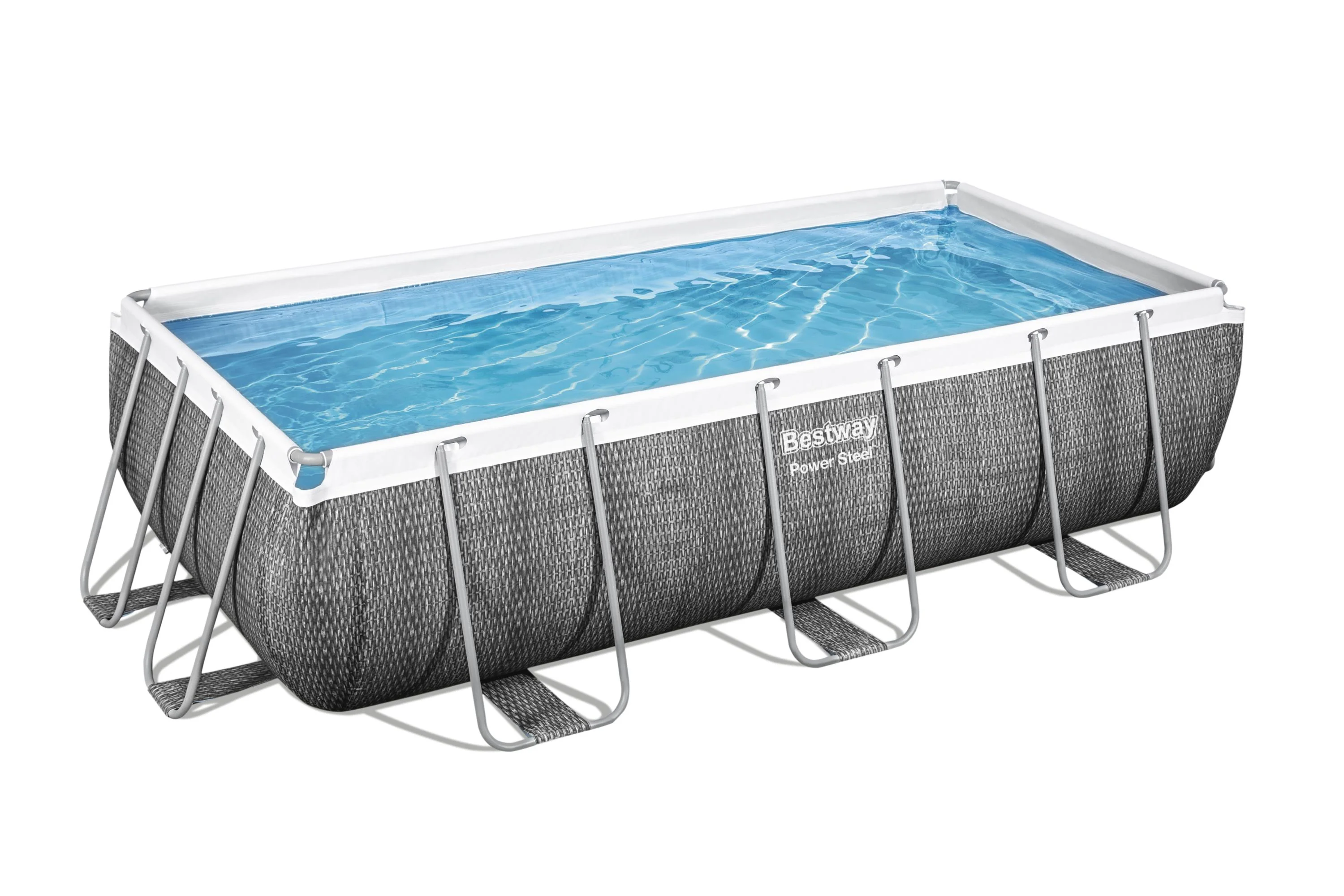 56721 Readymade Pvc Metal Frame Swimming pool 13'3" x 6'7" x 3.4' - Image 3