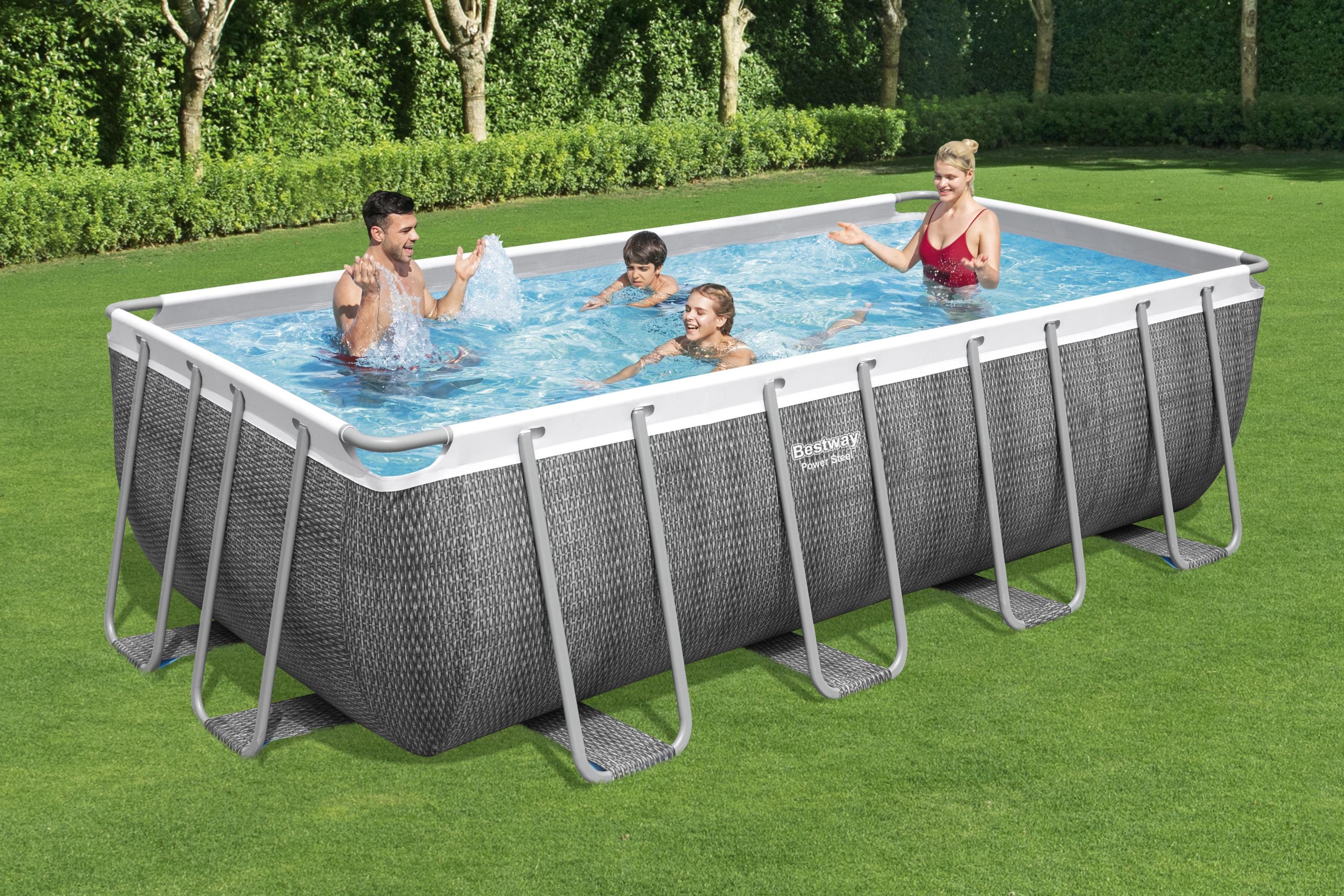 56996 Bestway Frame swimming pool 16' x 8' x 48" By Bestway - Image 2