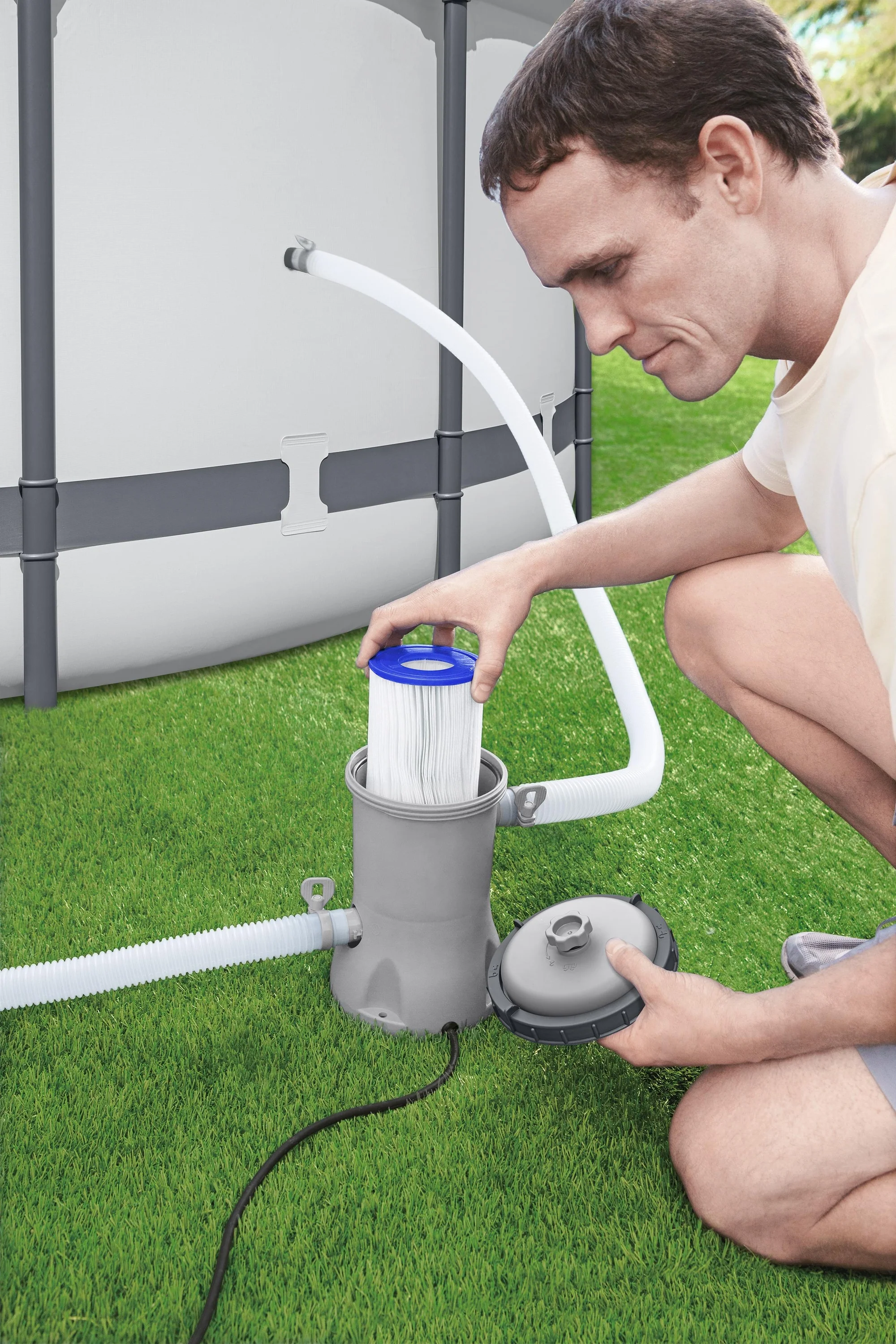 58386 Bestway® 3028L/800gal Filter Pump - Image 4