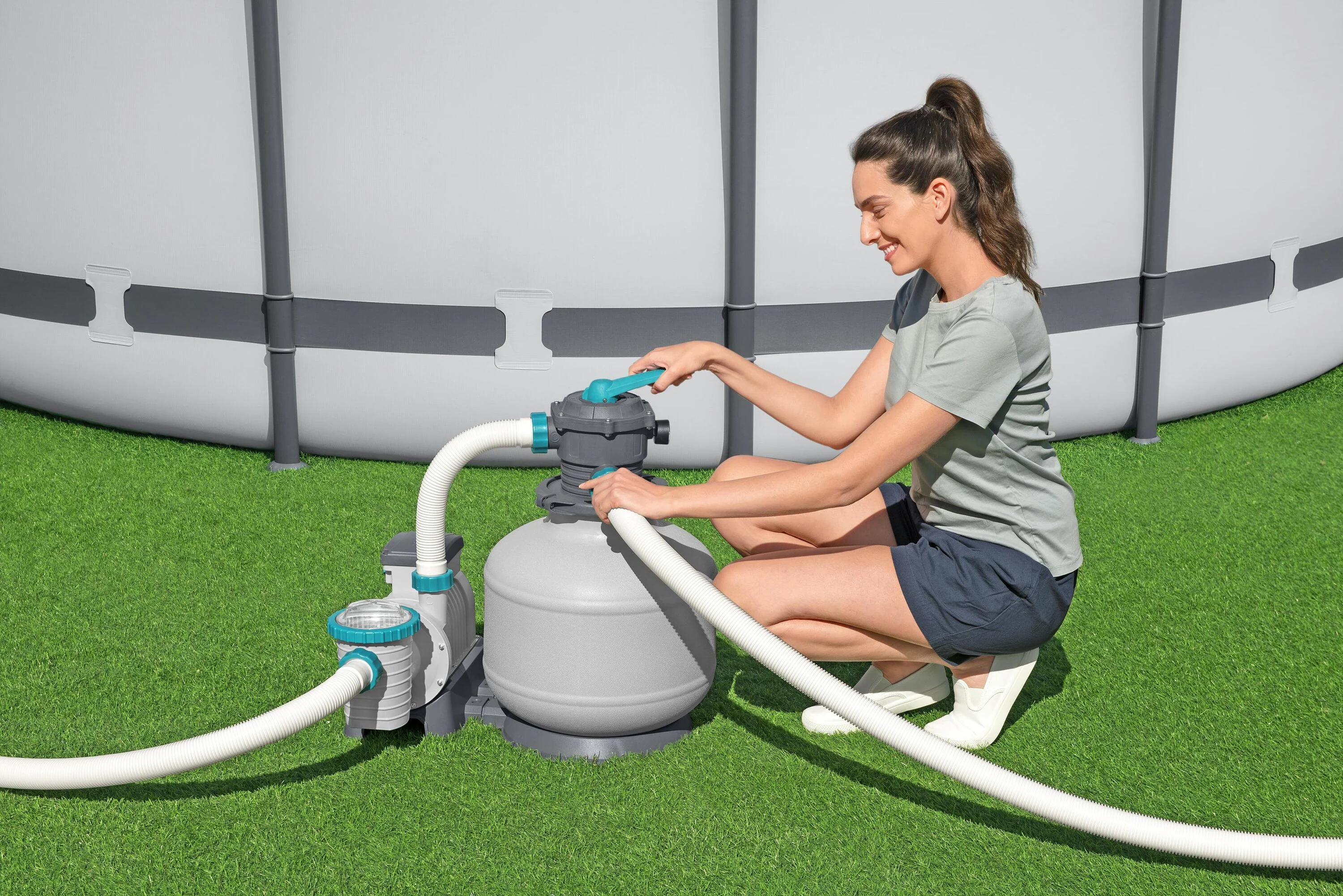 58486 Bestway® 11355L/3000gal Sand Filter - Image 2