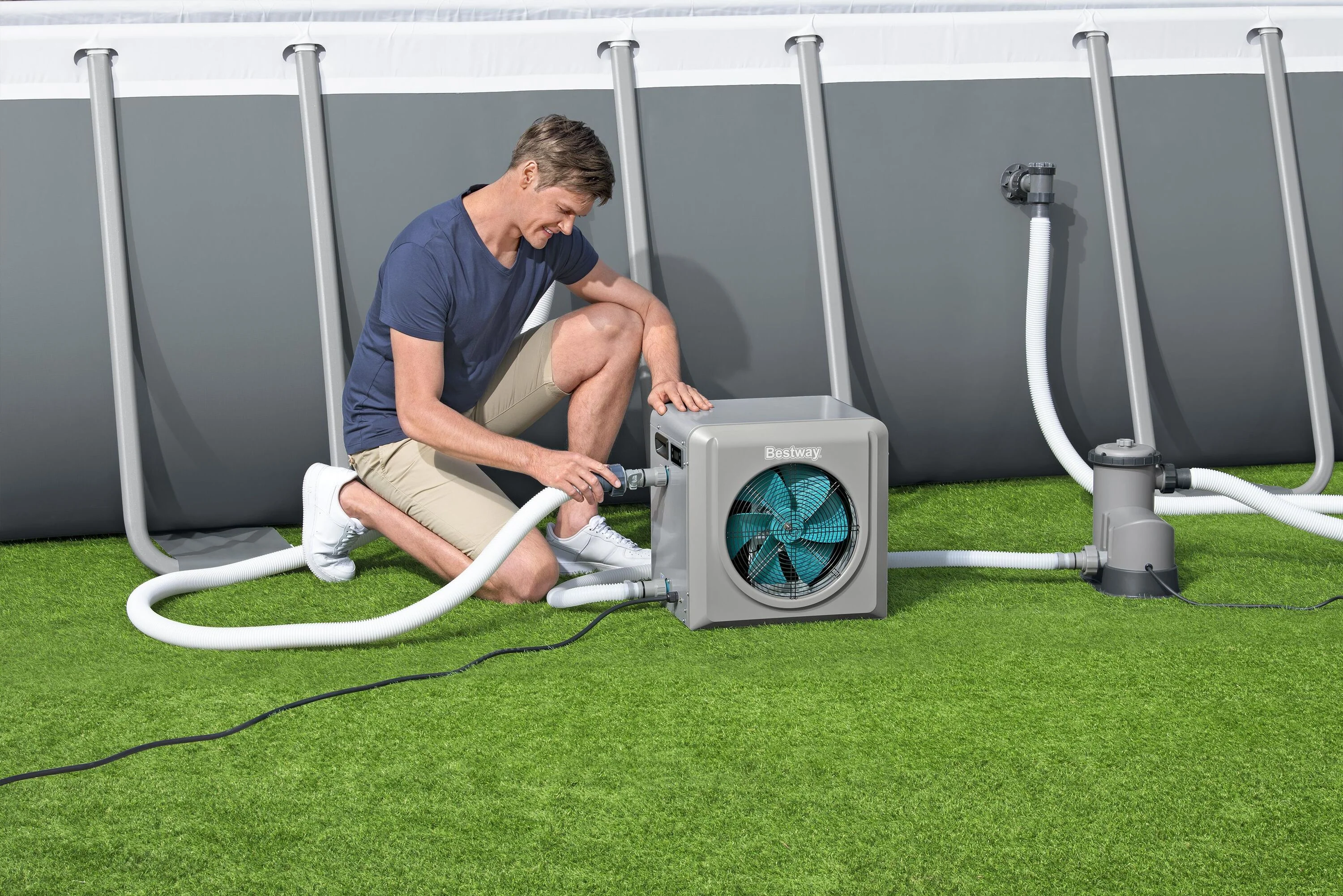 58784 Bestway® 4 kW Above Ground Pool Heater - Image 3