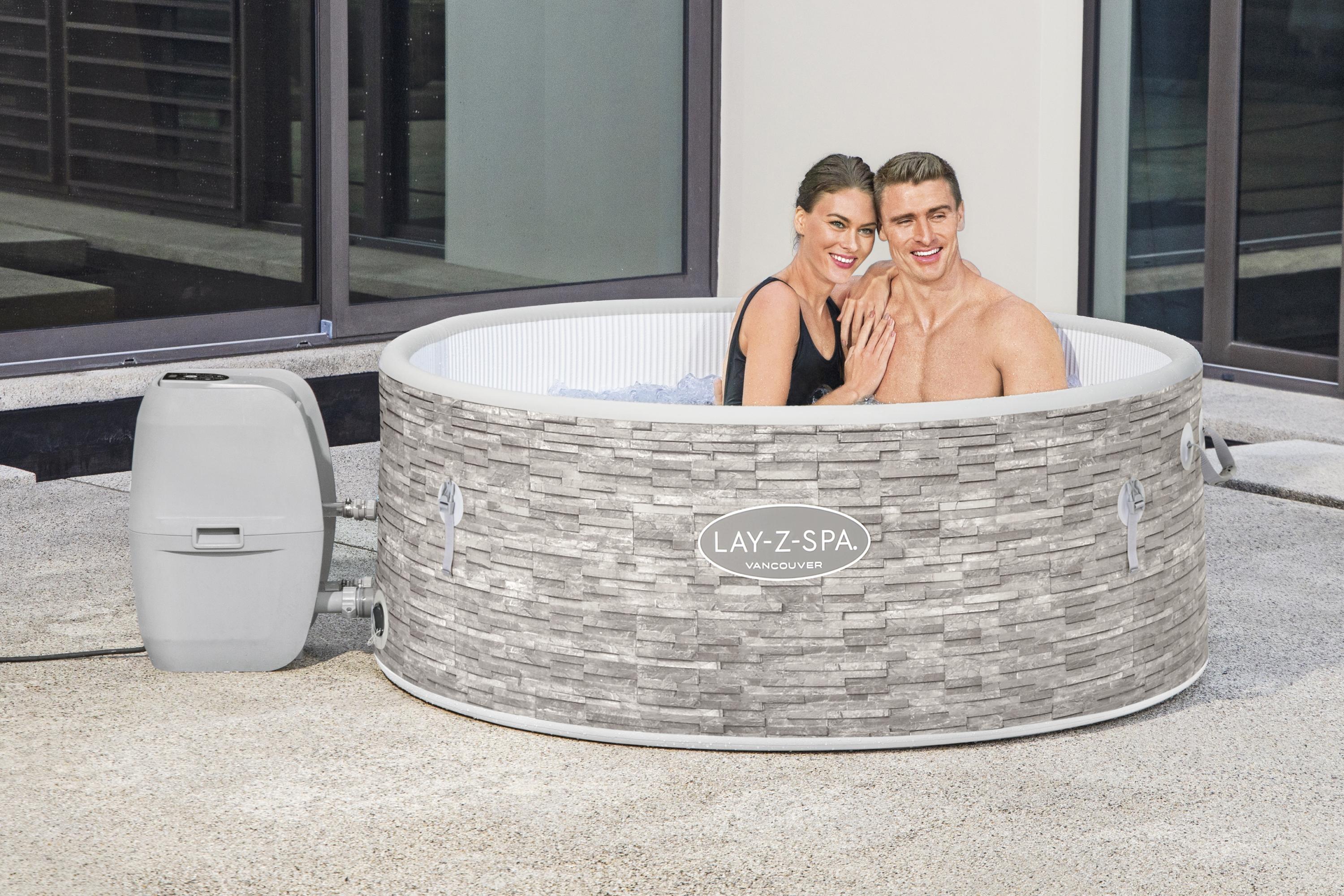 60027 Lay-Z-Spa® 61"x24"/1.55m x 60cm Vancouver AirJet Plus - Image 4