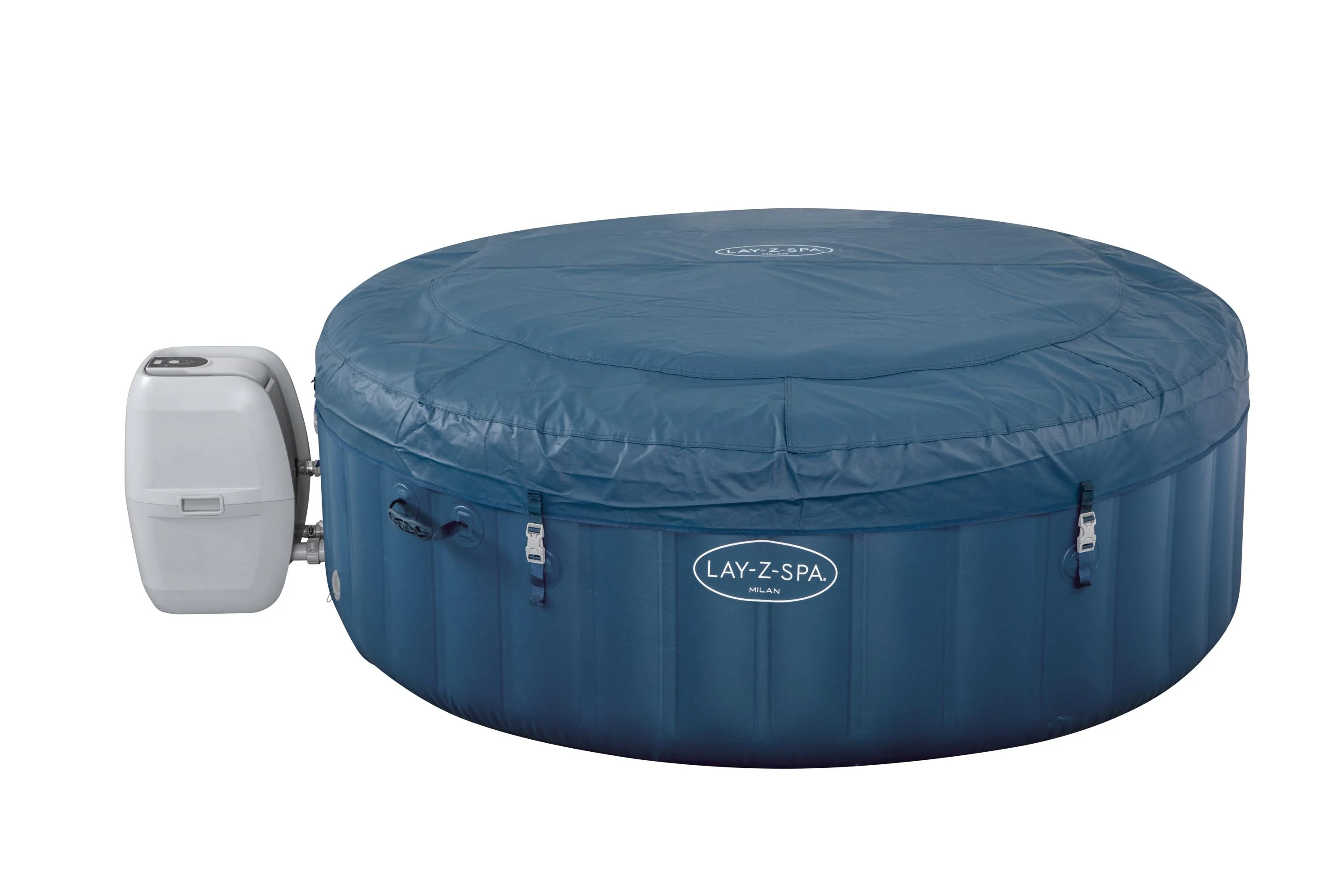 60029 Lay-Z-Spa® 77" x 28"/1.96m x 71cm Milan Airjet Plus - Image 4