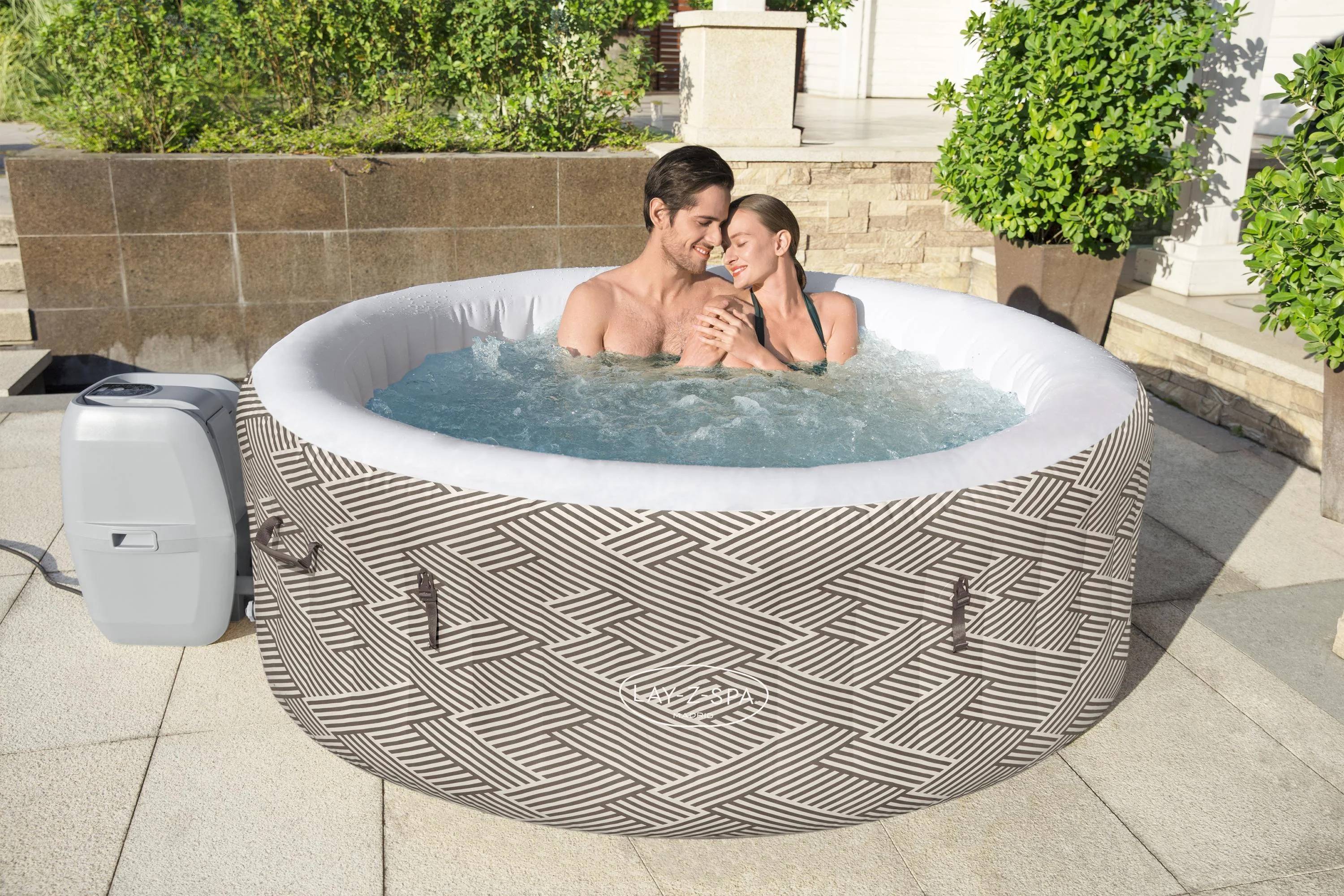 60055 Lay-Z-Spa® 71" x 26"/1.80m x 66cm Madrid AirJet - Image 6