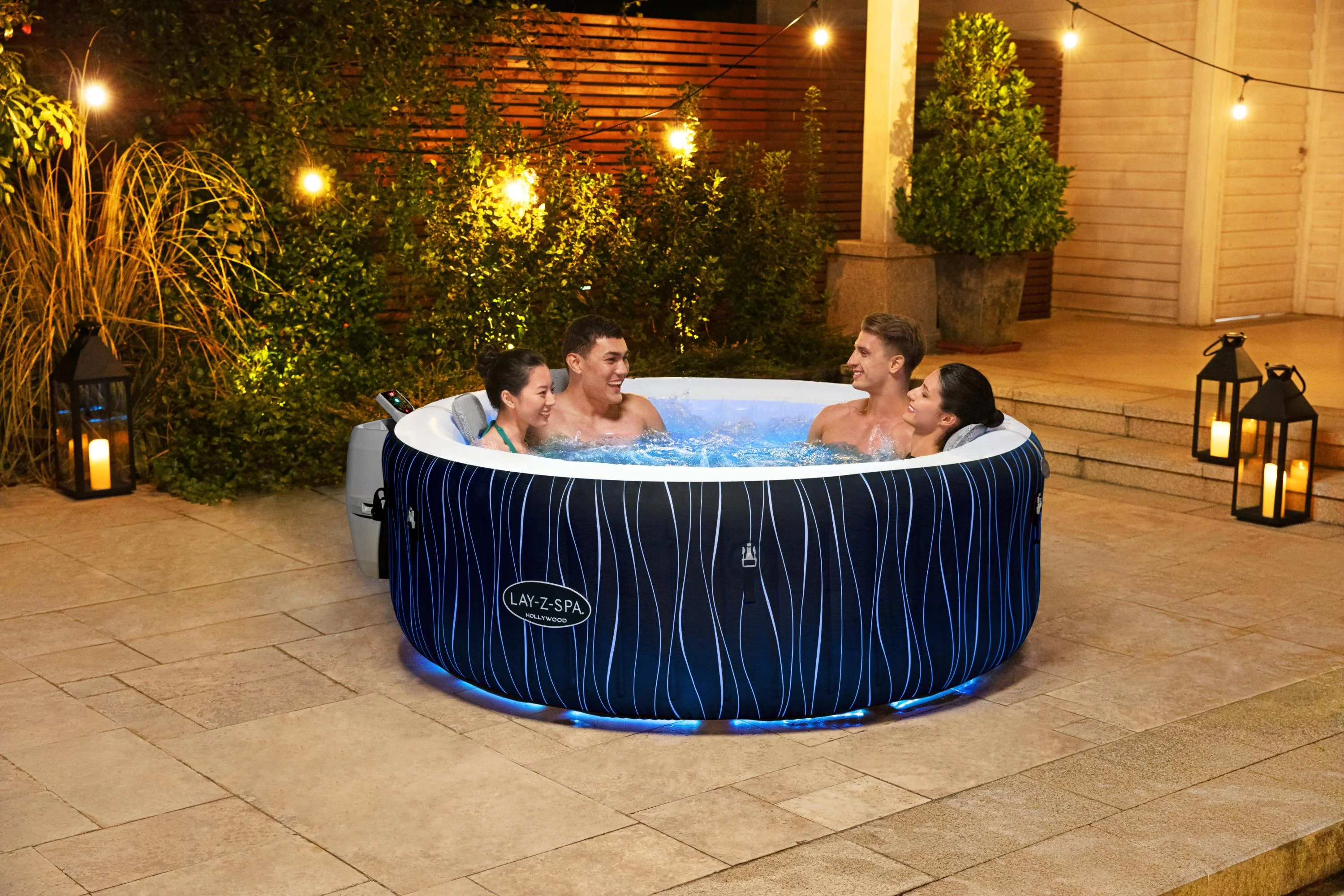 60059 Lay-Z-Spa® 77" x 26"/1.96m x 66cm Hollywood AirJet - Image 10
