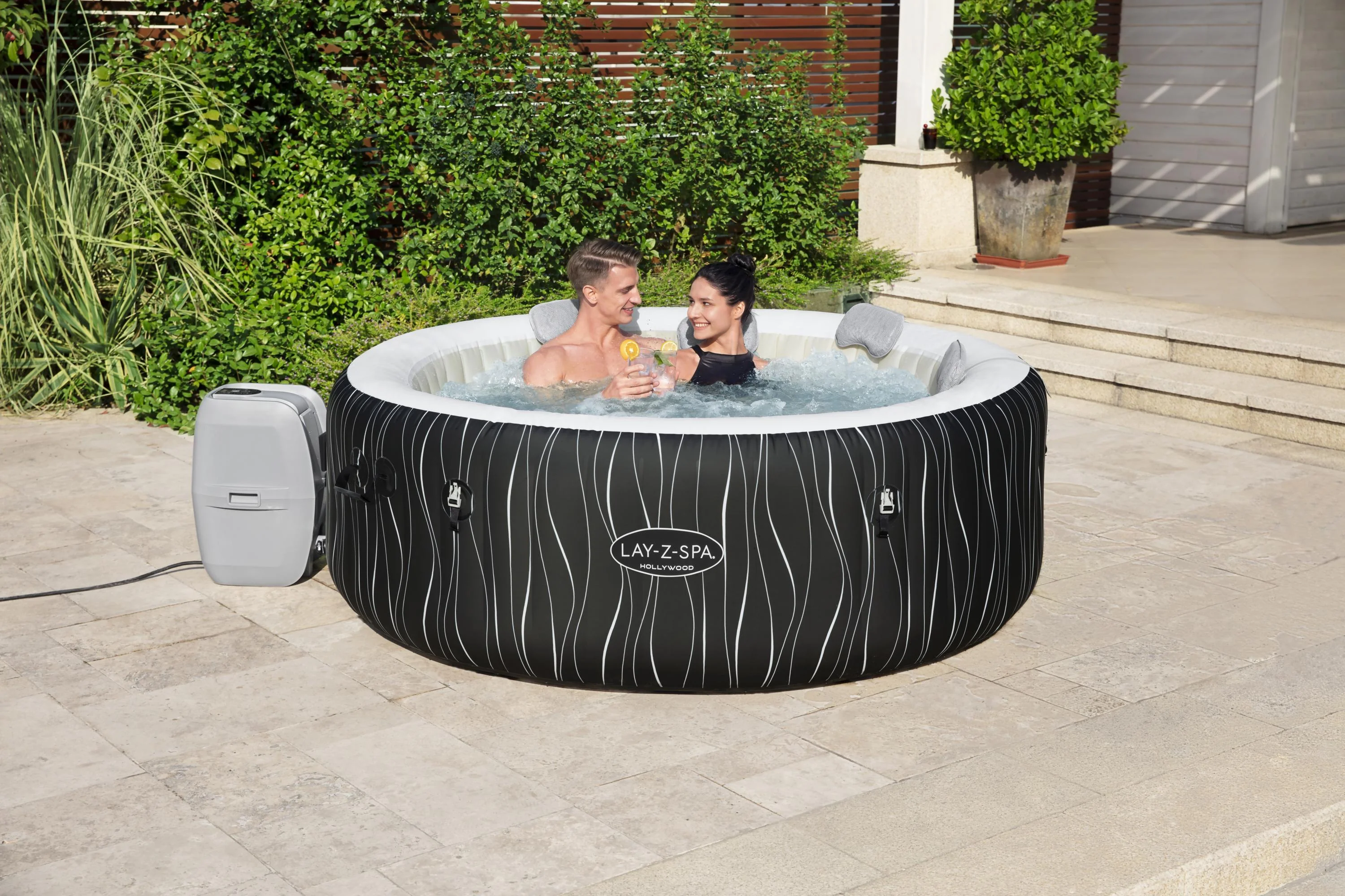 60059 Lay-Z-Spa® 77" x 26"/1.96m x 66cm Hollywood AirJet - Image 5
