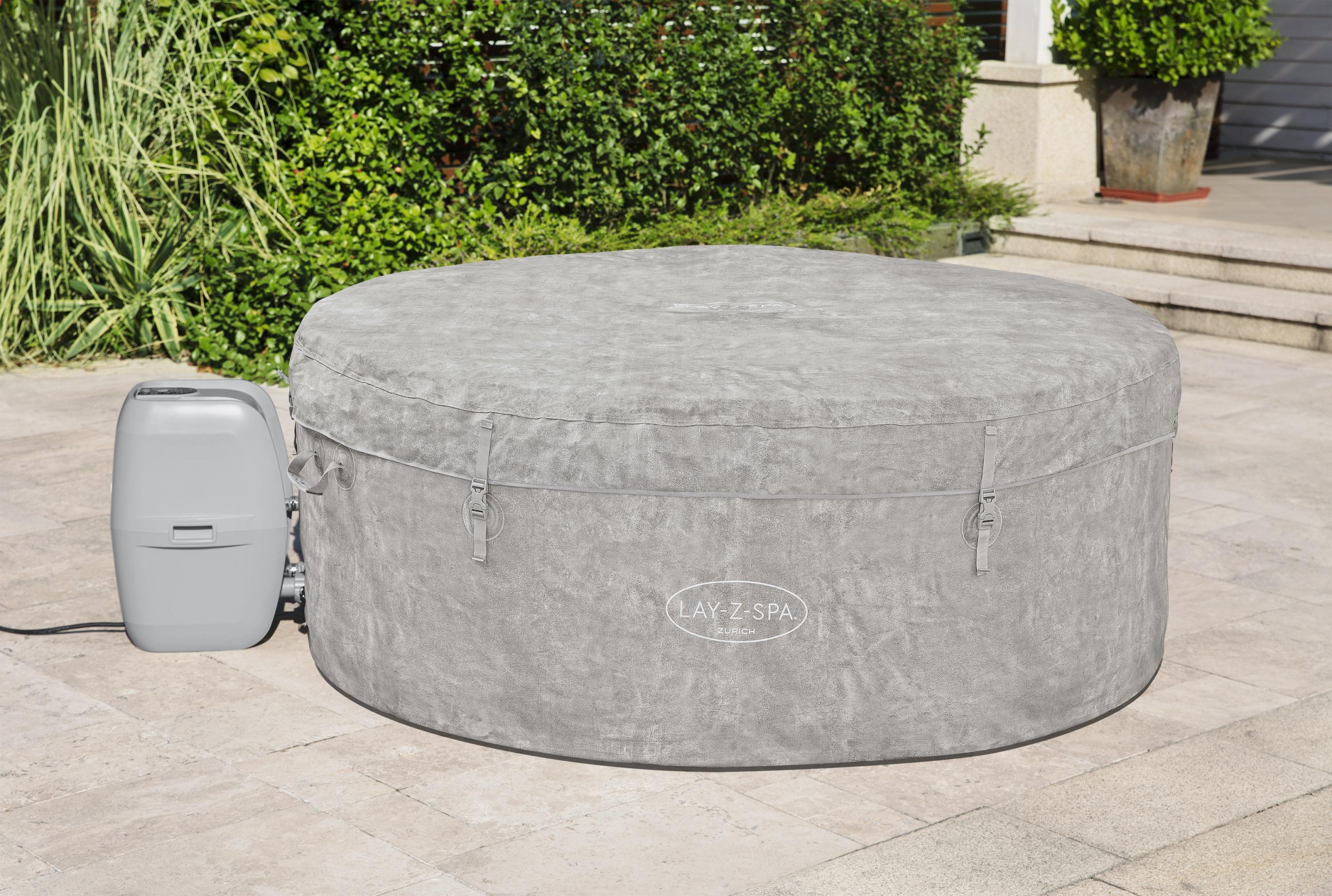 60065 Lay-Z-Spa® 71" x 26"/1.80m x 66cm Zurich Airjet - Image 4