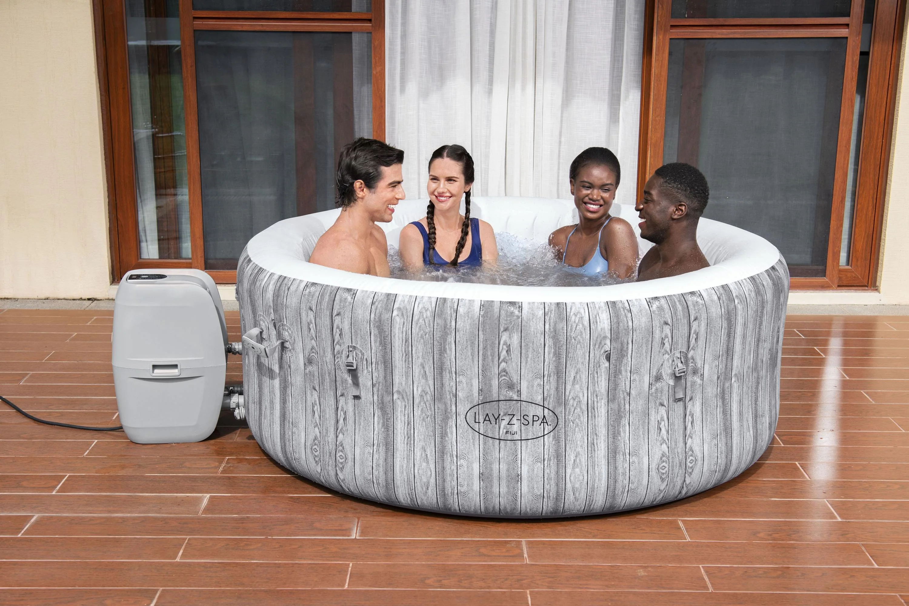 60085 Lay-Z-Spa® 71" x 26"/1.80m x 66cm Fiji AirJet - Image 5
