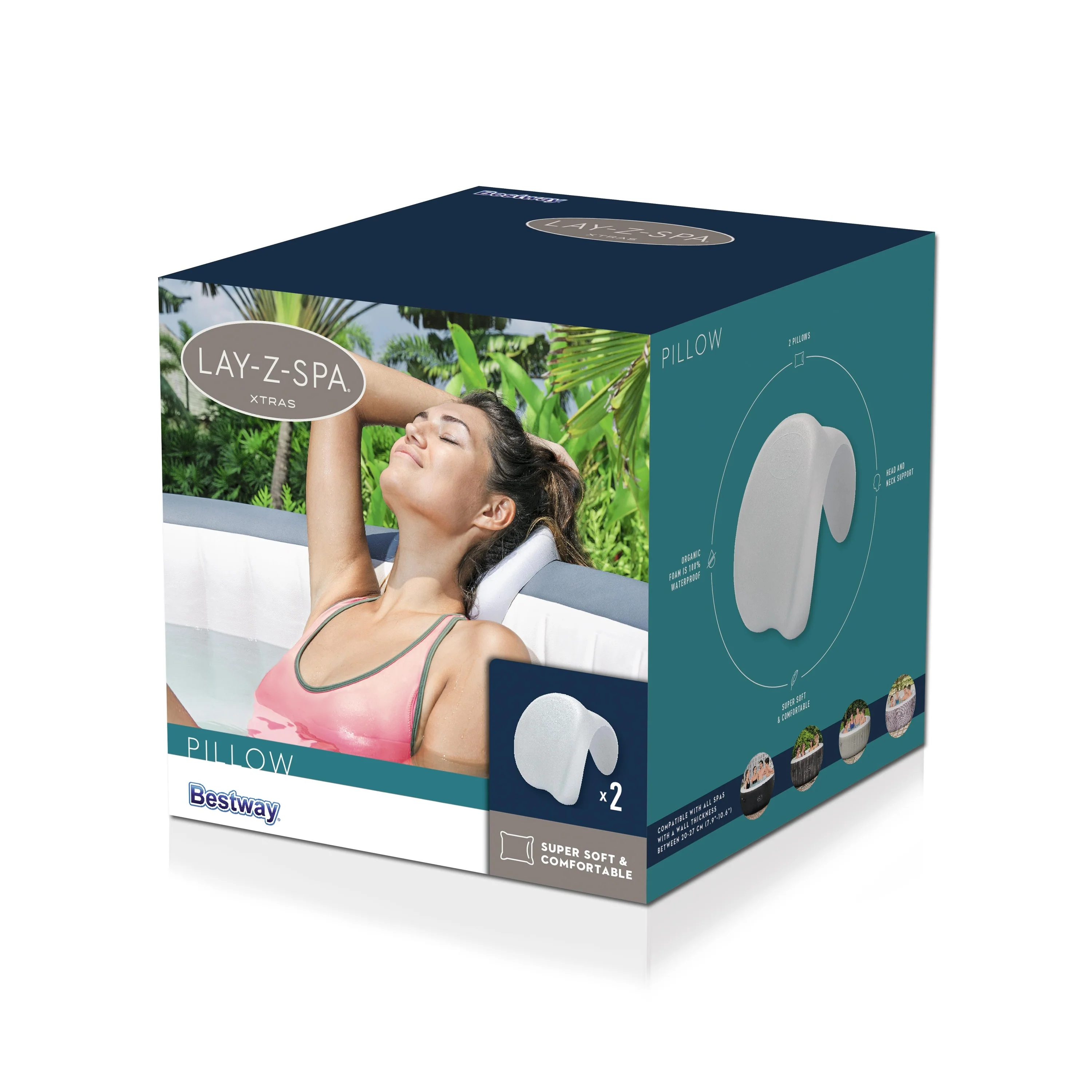 60307-Lay-Z-Spa® Pillow Spa Accessory - Image 9