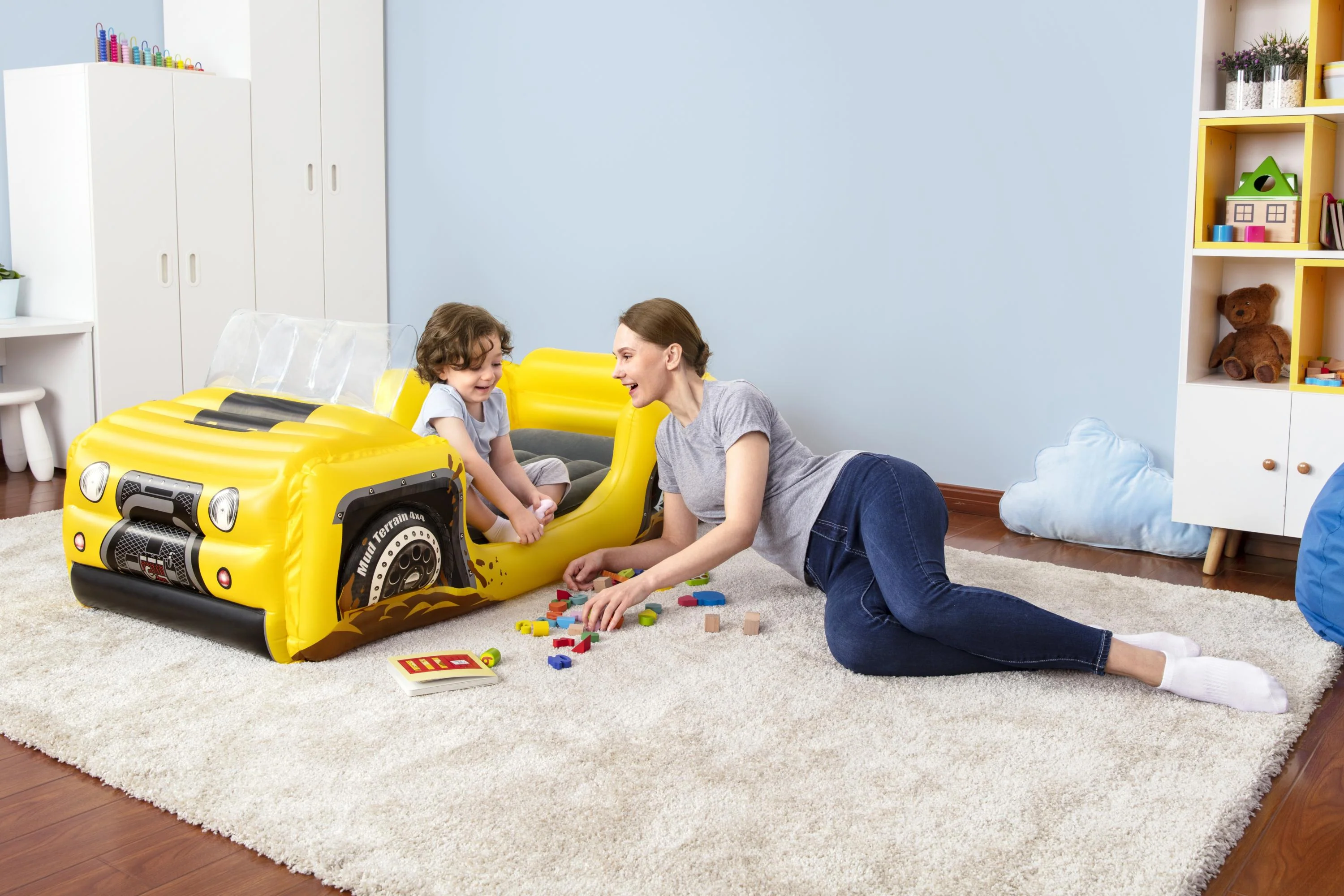 Bestway® 63" x 33" x 24.5"/1.60m x 84cm x 62cm DreamChaser Airbed-4x4 - Image 5
