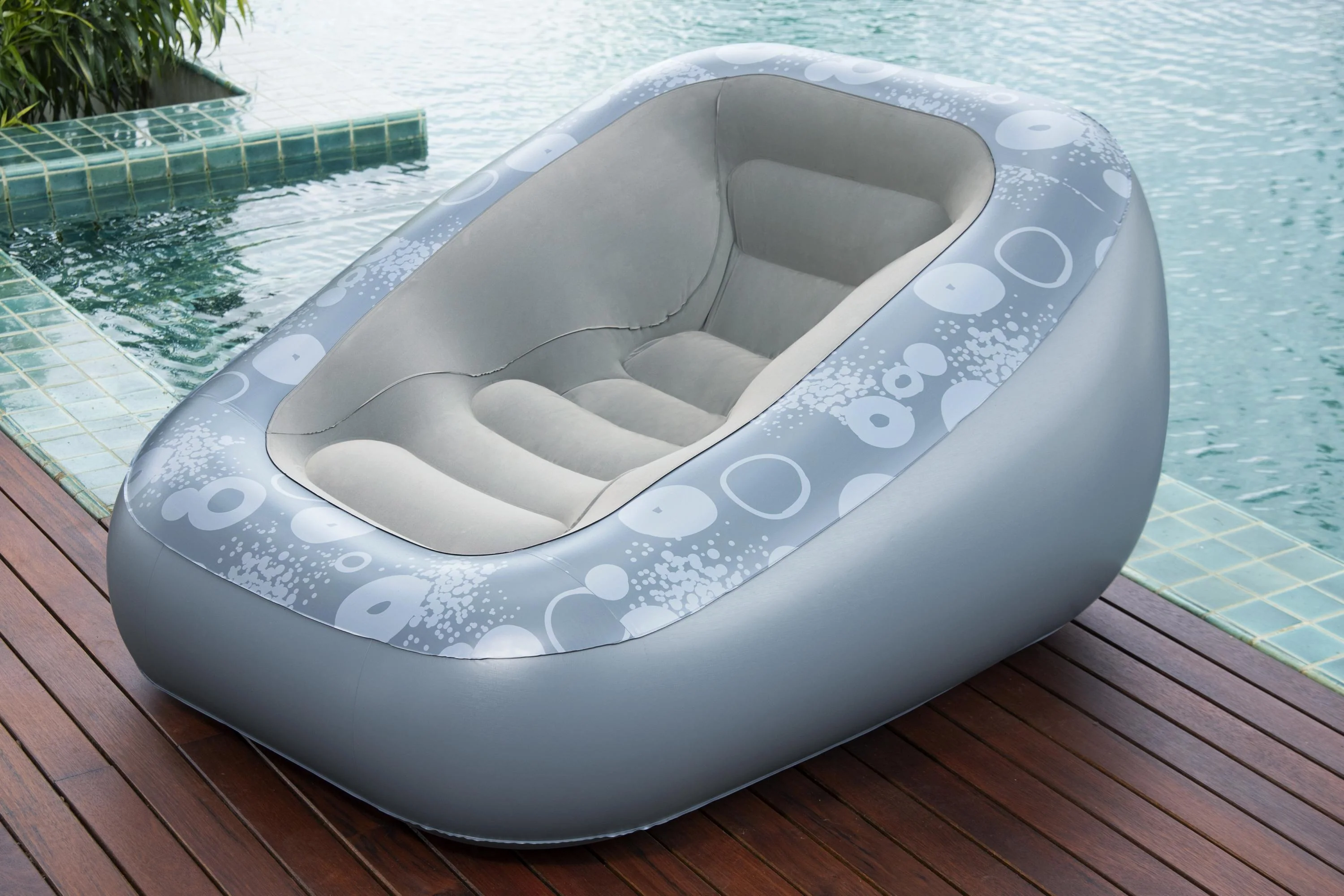(75096) Bestway® 65" x 50" x 30"/1.52m x 1.27m x 76cmComfi Cube Deluxe Lounger