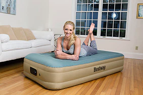 Bestway® 75" x 38" x 14"/1.91m x 97cm x 36cmEssence Fortech Airbed (Twin) with Built-in AC pump - Image 9