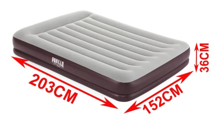 (67699) Bestway® 80" x 60" x 14"/2.03m x 1.52m x 36cm Tritech Air Mattress Queen - Image 3
