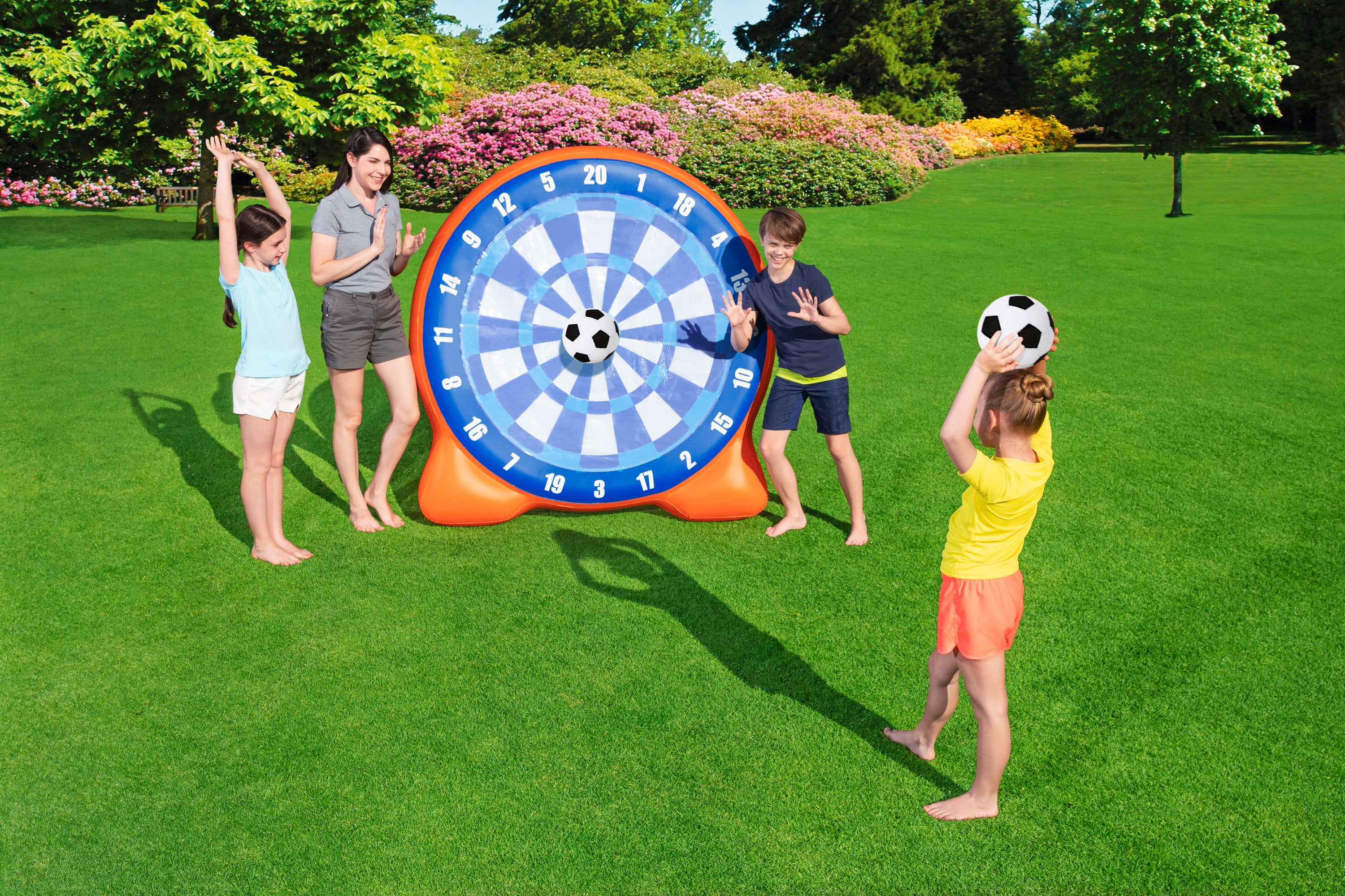 52307 Bestway® 62" x 42" x 62 Air Blast Soccer Yard Game - Image 3