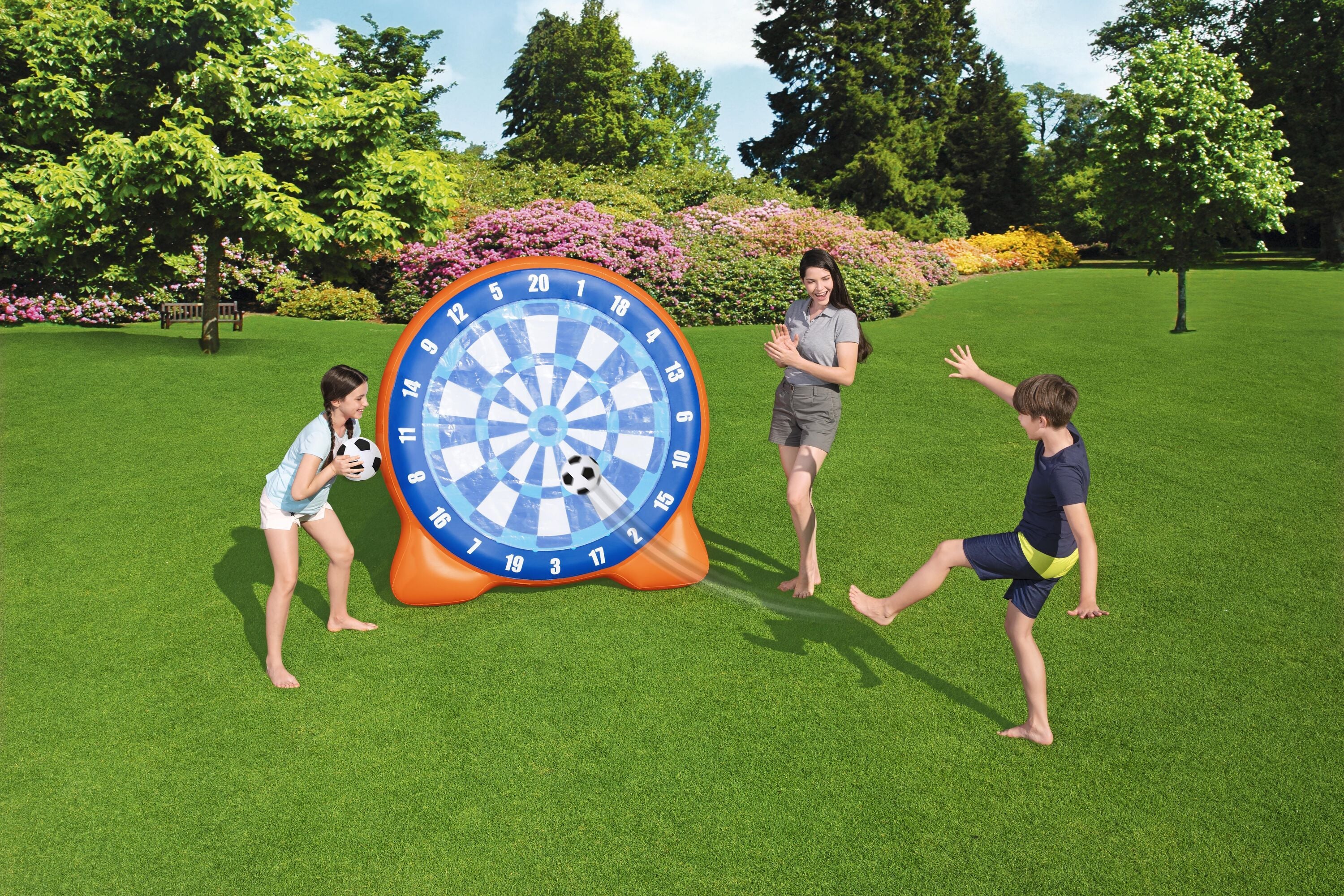 52307 Bestway® 62" x 42" x 62 Air Blast Soccer Yard Game - Image 5