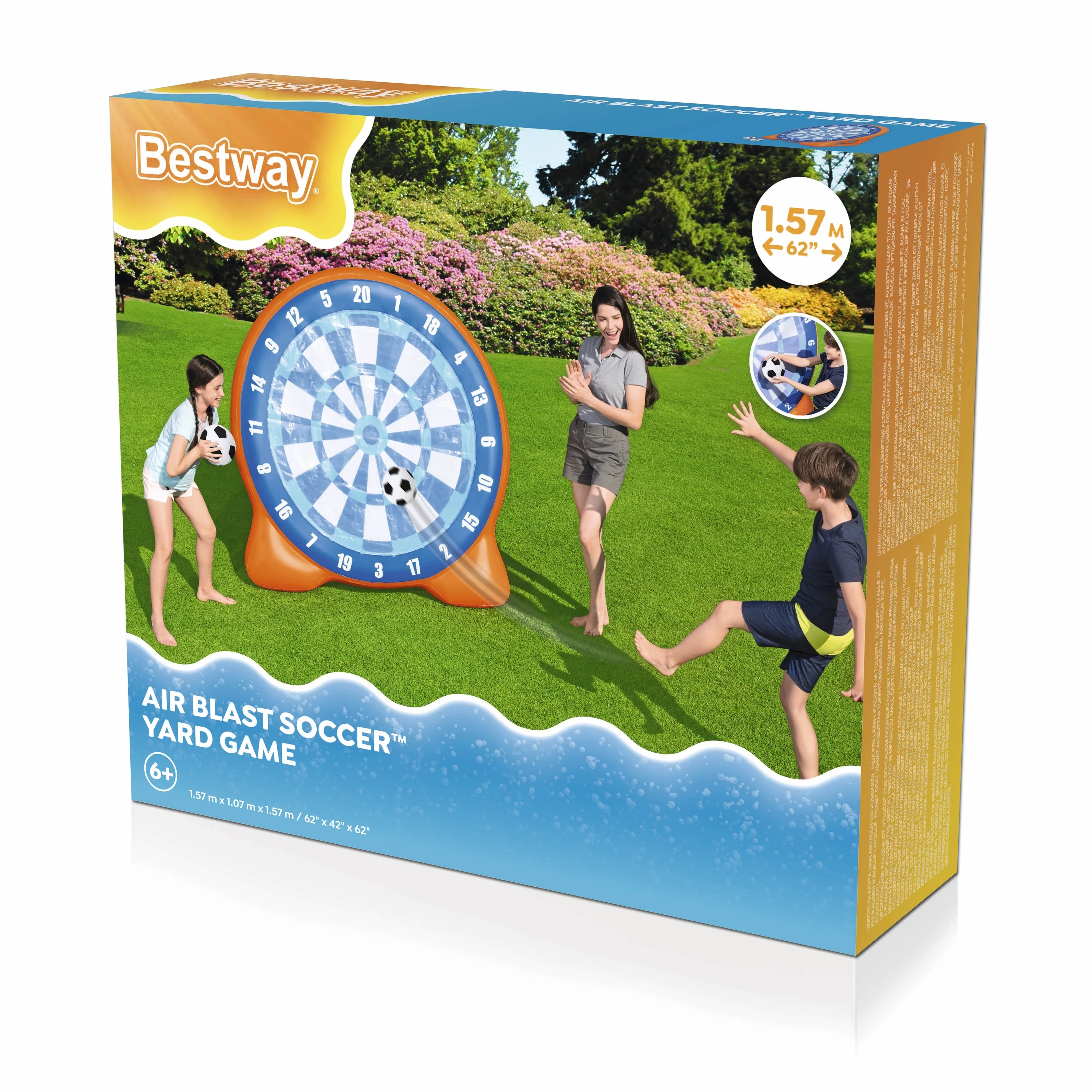 52307 Bestway® 62" x 42" x 62 Air Blast Soccer Yard Game - Image 8