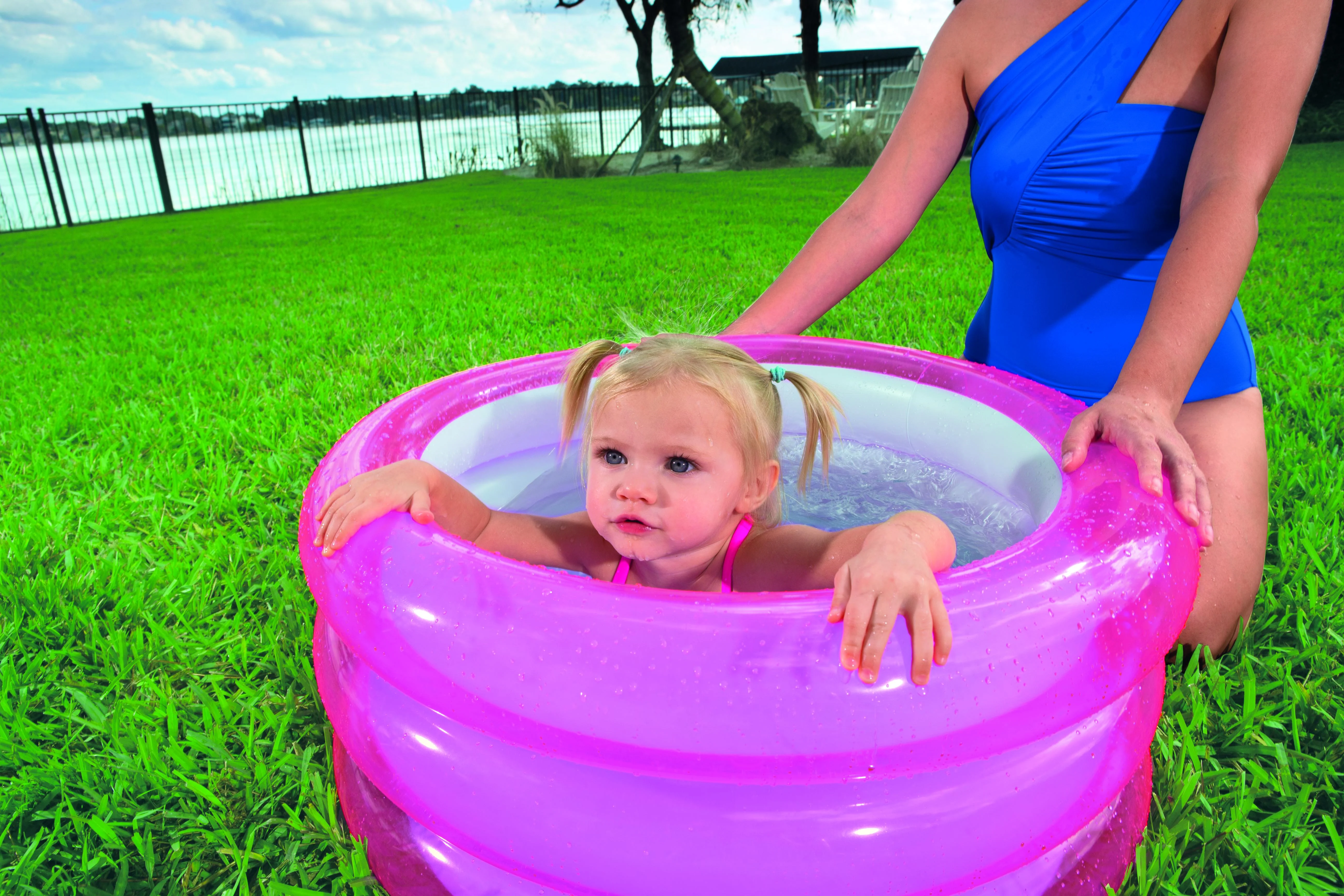 Bestway® (51033) Kiddie Swimming Pool For Kids Φ27.5" x H12"/Φ2.2Foot x H30cm - Image 4