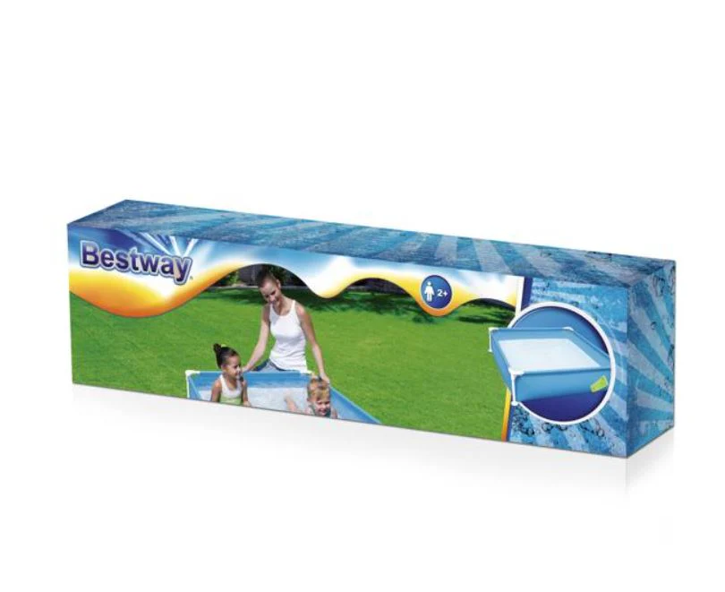 Bestway® 56217 My First Frame Pool Portable Above Ground Swimming Pool for Kids  4ft x 4ft x 1ft - Image 3