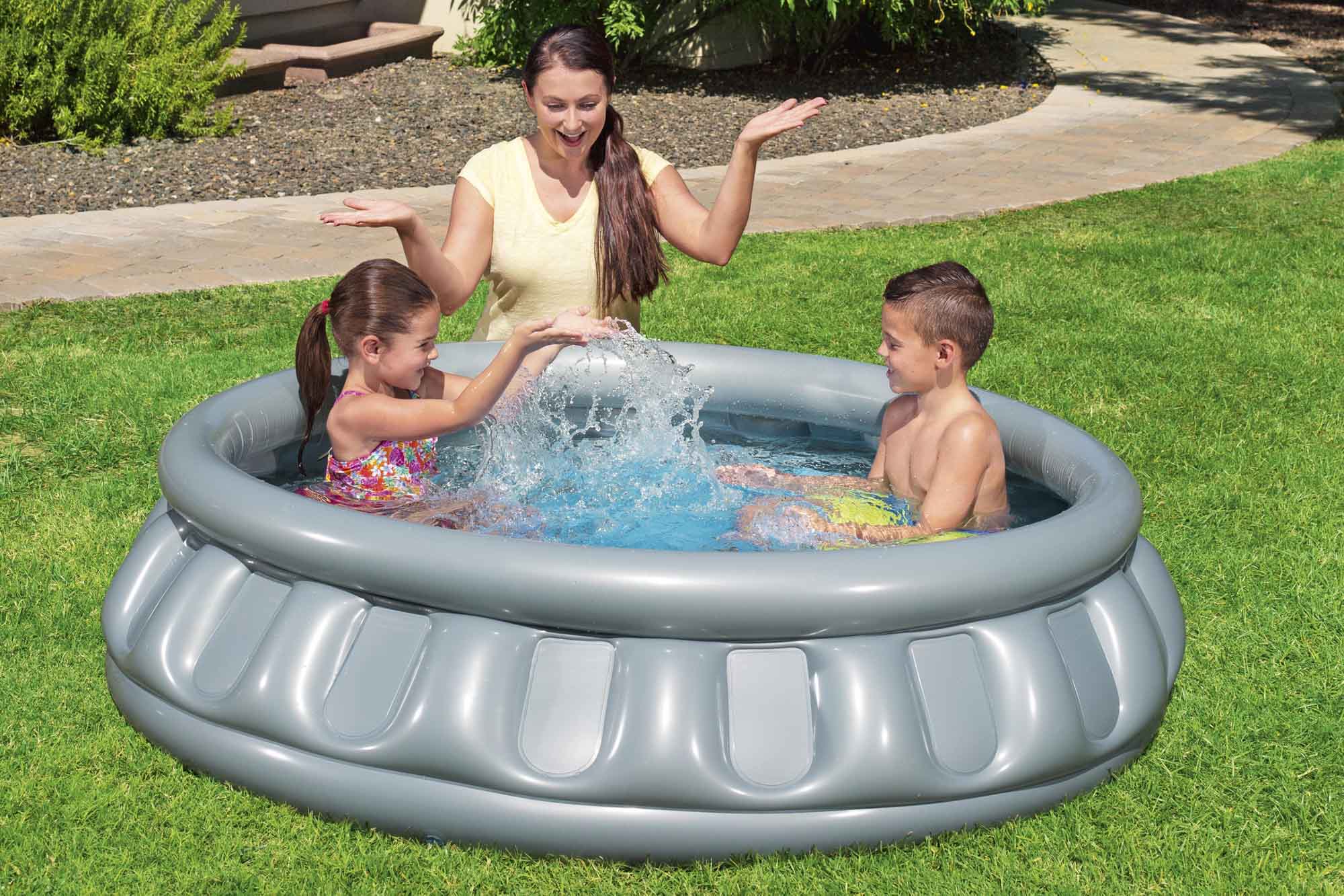 Bestway® (51080) Space Ship Swimming Pool For Kids Φ60" x H17"/Φ1.52m x H43cm - Image 3