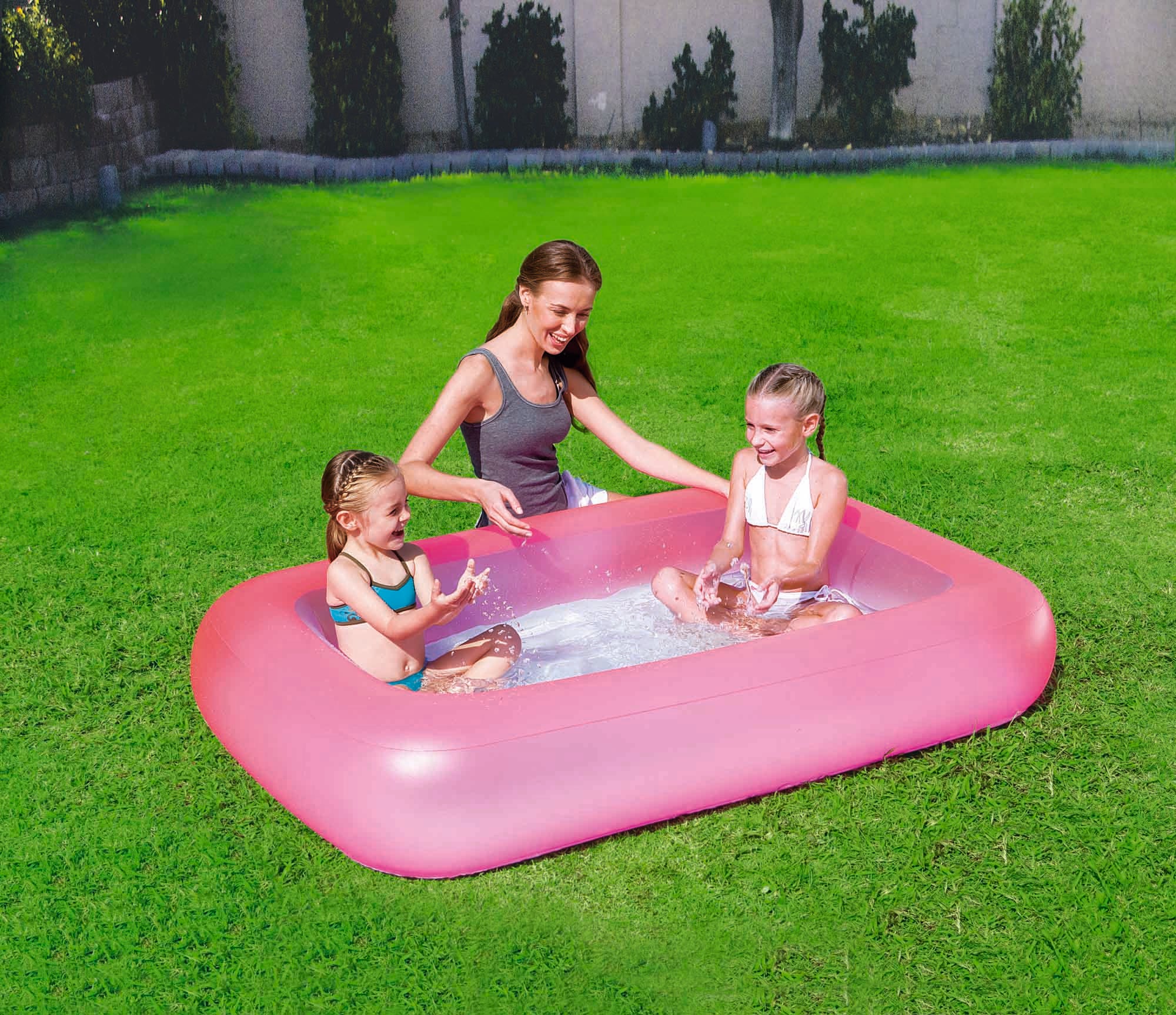Bestway® (51115) Swimming Pool For Kids 65" x 41" x 10"/5.2Ft x 2.4Ft x 0.8Ft - Image 7