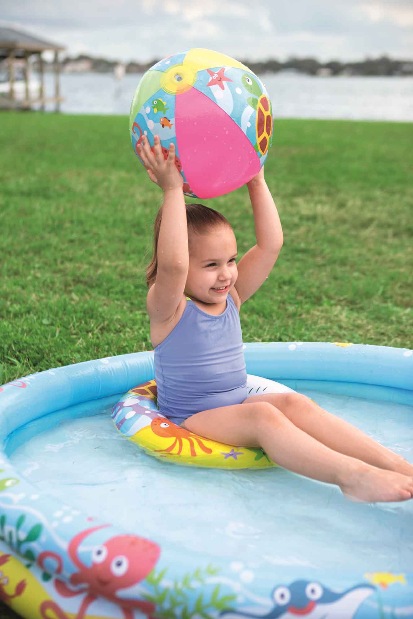 Bestway® (51124) Swimming Pool Play Set For Kids Φ48" x H8"/4Ft x H 0.6Ft - Image 6