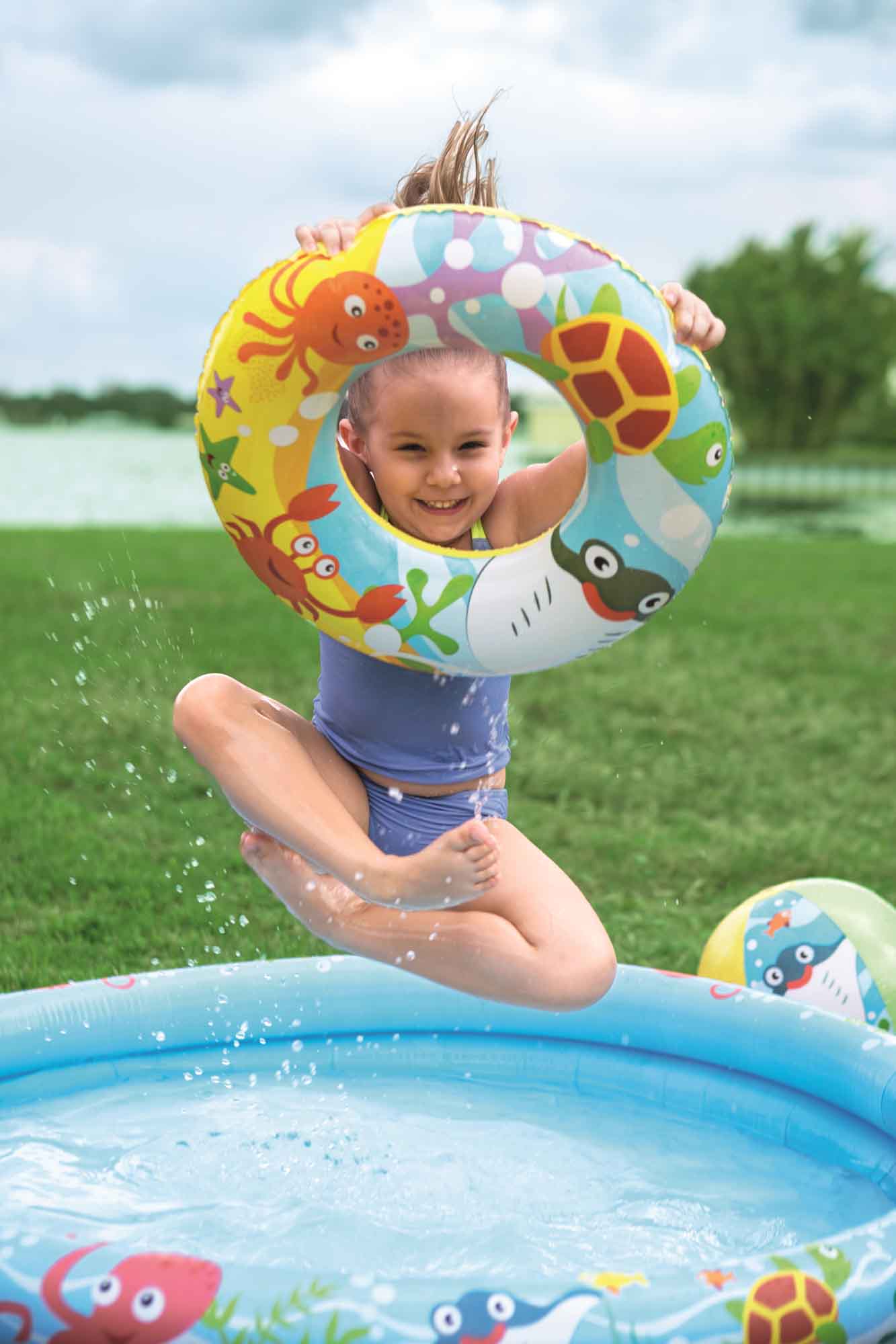 Bestway® (51124) Swimming Pool Play Set For Kids Φ48" x H8"/4Ft x H 0.6Ft - Image 7