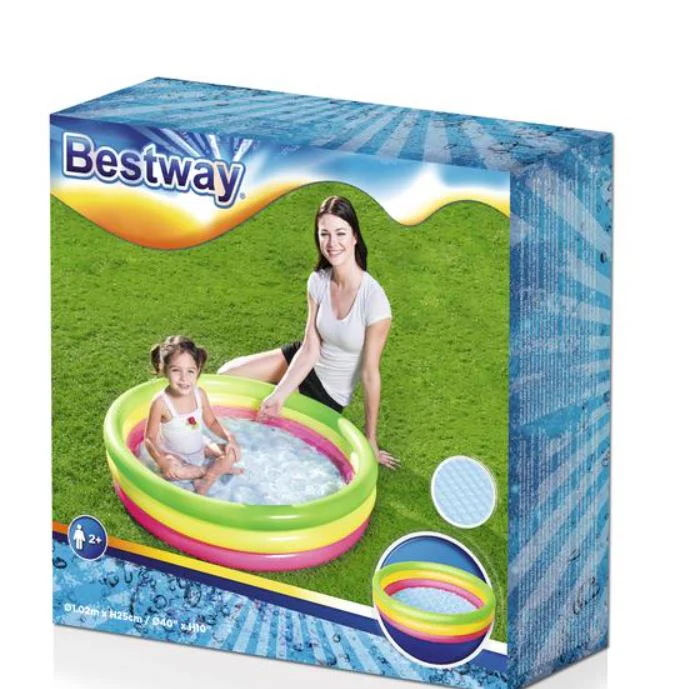 Bestway (15483) Multicolour Inflatable Tier Pool For Kids - Image 2