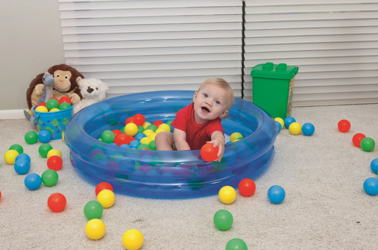 Bestway (51085)  2-Ring Ball Pit Play Swimming Pool For Kids L36" x H8"/ 2.9 ft x H20cm - Image 5