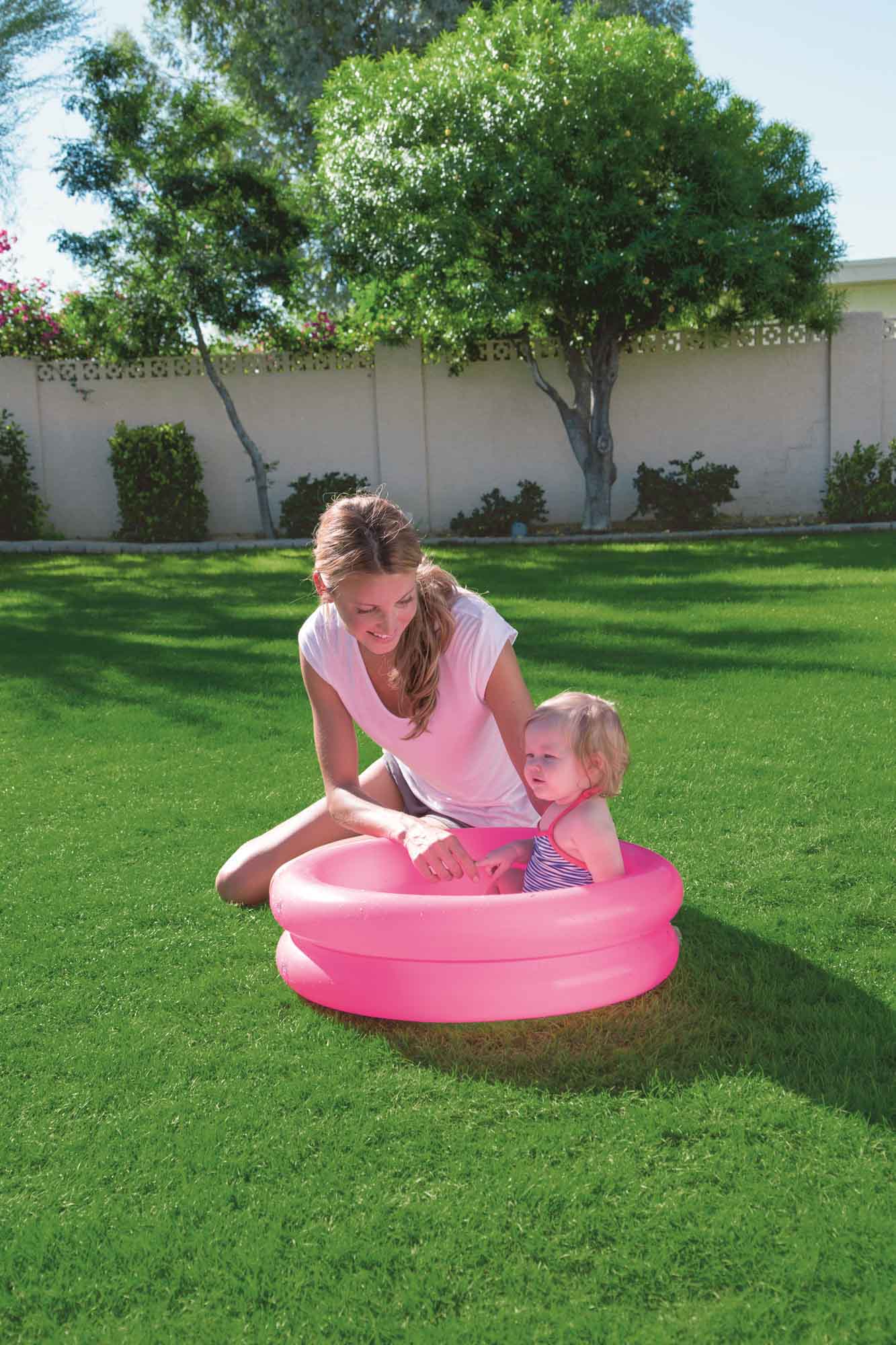 Bestway (51061) 2-Ring Swinning Pool For Kids Φ24" x H6"/ 2 ft x H15cm - Image 5