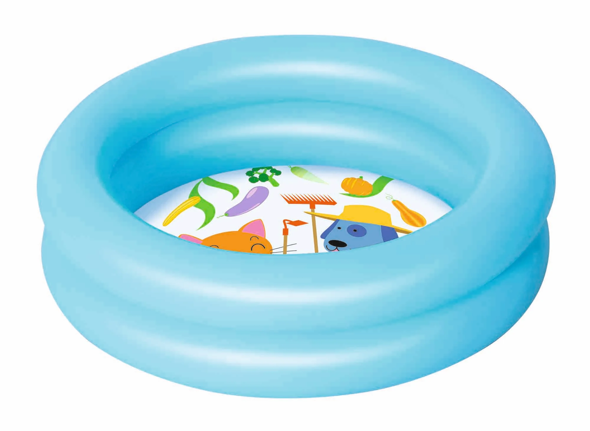 Bestway (51061) 2-Ring Swinning Pool For Kids Φ24" x H6"/ 2 ft x H15cm - Image 7