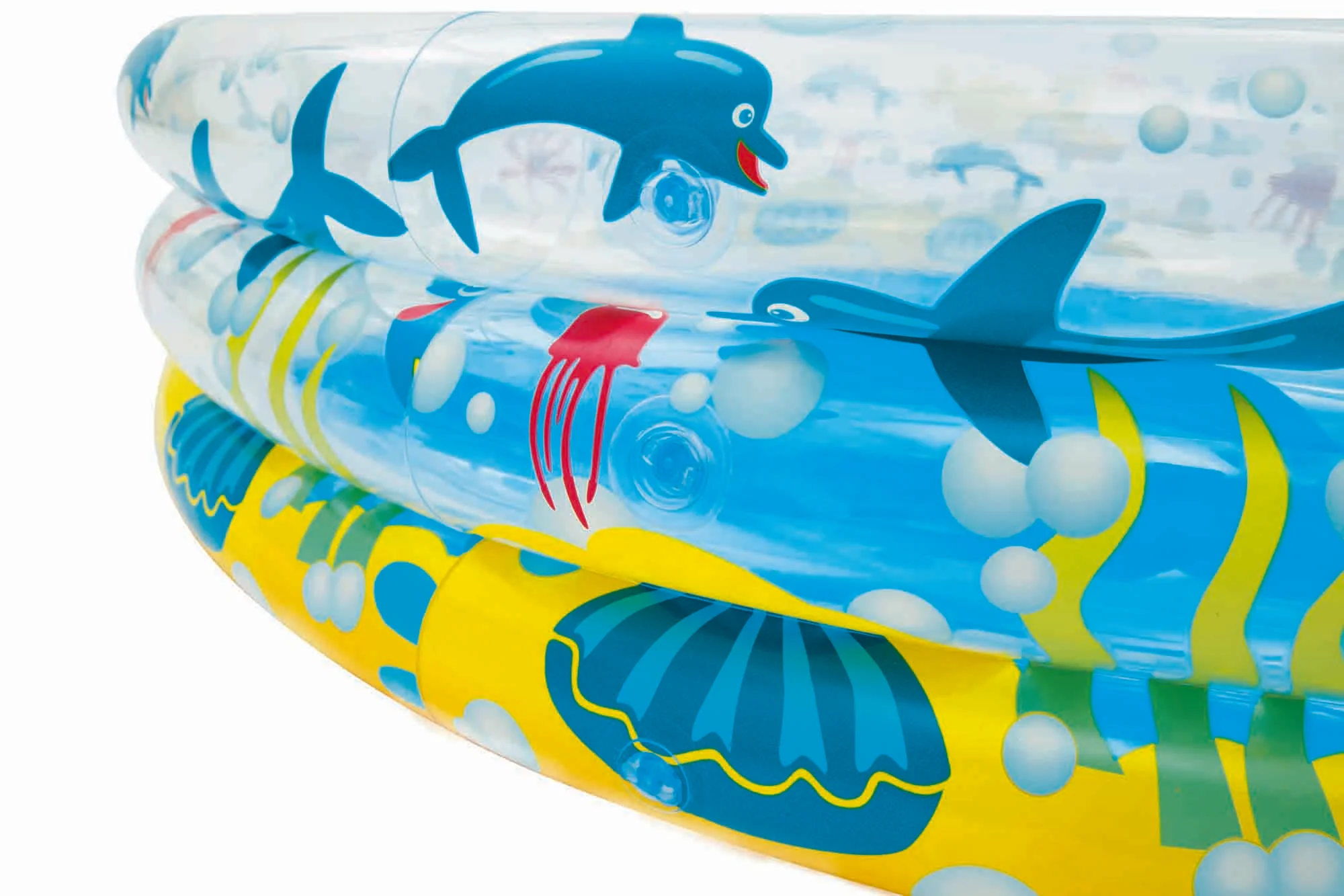 Bestway® (51004) 3 Ring Swimming Pool For Kids Diameter 60" x H12"/L 4.9 F x H30cm - Image 3