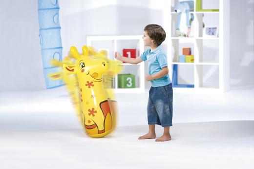 Bestway (52152) Animal Shaped Hit Me Inflatable Bop Bag With Heavy Bottom For Kids 2.9ft - Image 7