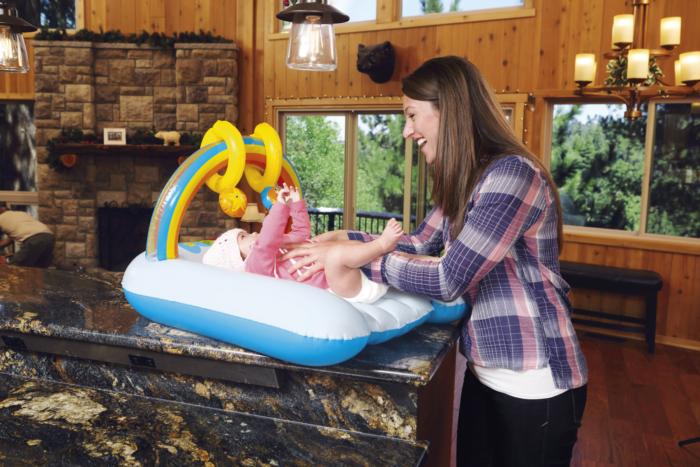 Bestway (52241) Changing Mat For Kids And Toddlers 2.6ft x 2ft x 1.5ft - Image 2