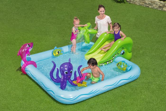 Bestway (53052) Jumper And Slider Fantastic Aquarium Play Center For Kids - Image 2