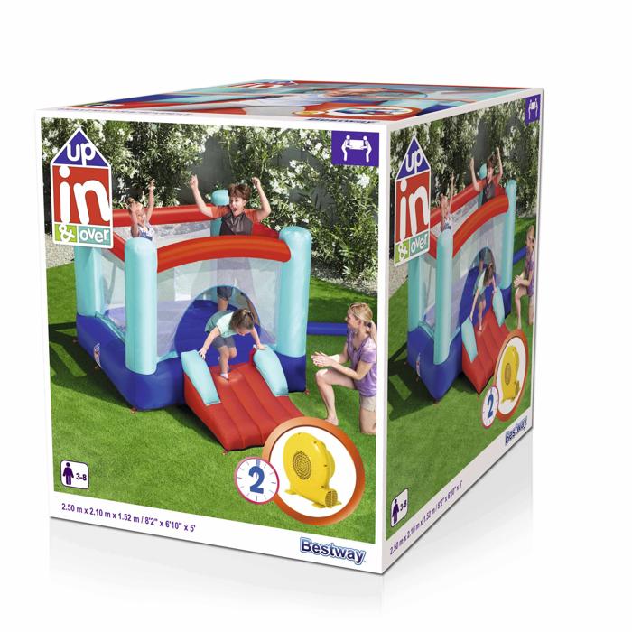 Bestway (53310) Spring n' Slide Park Jumper And Slider For Kids (Size 8.2 ft x 6.9 ft x 5.0 ft) - Image 3