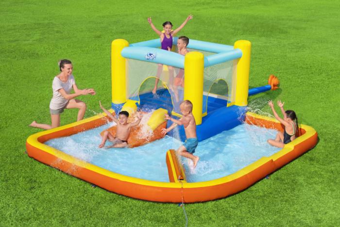 Bestway (53381) Portable Beach Bounce Water Park Jumper And Slider/ Pool - Image 2