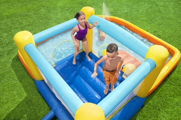 Bestway (53381) Portable Beach Bounce Water Park Jumper And Slider/ Pool - Image 7