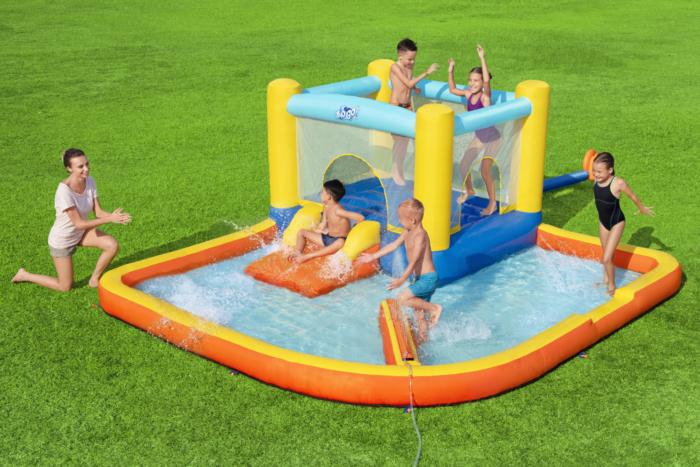 Bestway (53381) Portable Beach Bounce Water Park Jumper And Slider/ Pool - Image 9
