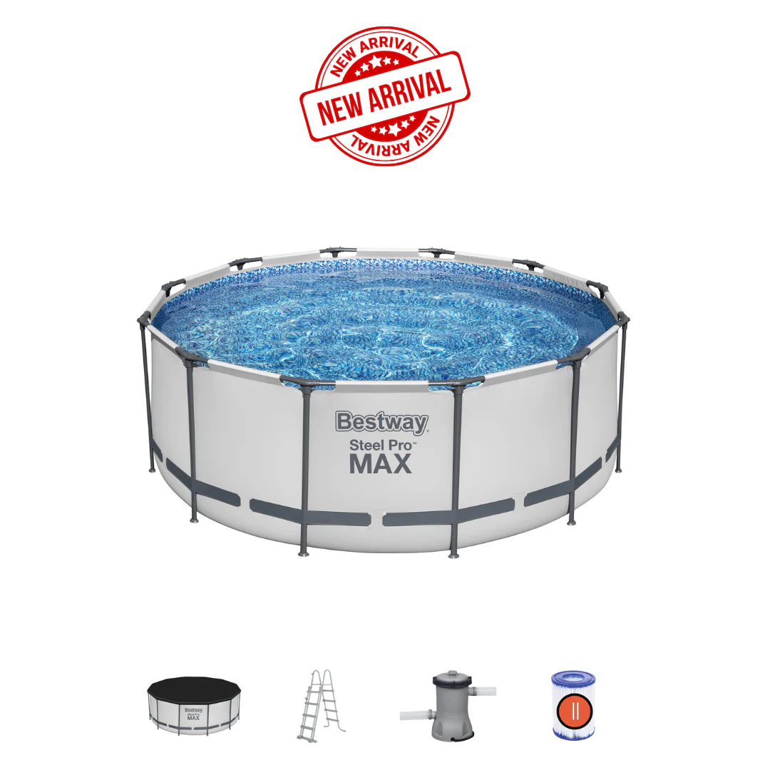 Bestway (5612X) Round Steel Pro MAX™ 14' x 48"/4.27m x 1.22m Pool Set