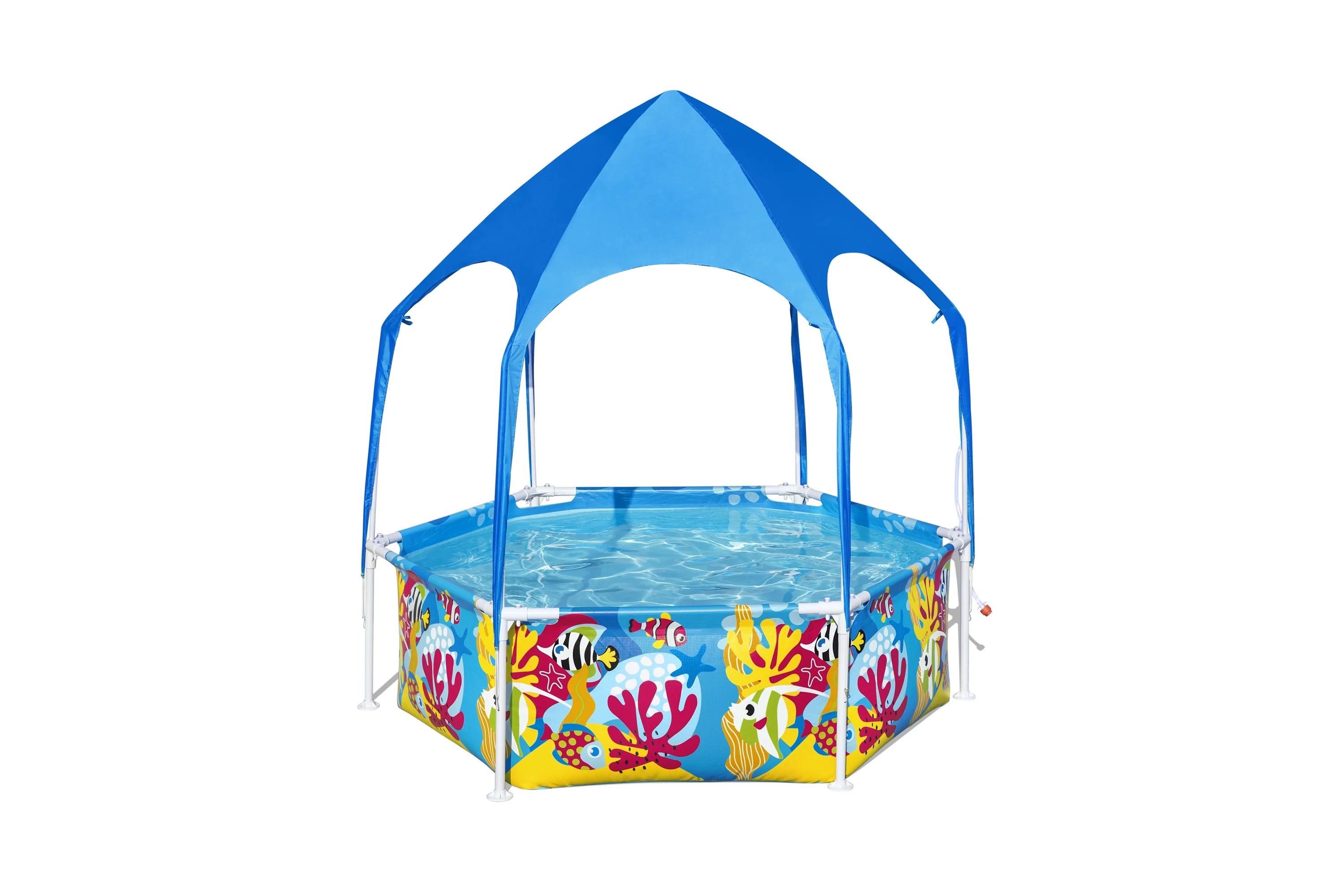 Bestway (5618T) Bestway® 6' x 20"/1.83m x 51cm Splash-in-Shade Play Pool - Image 2