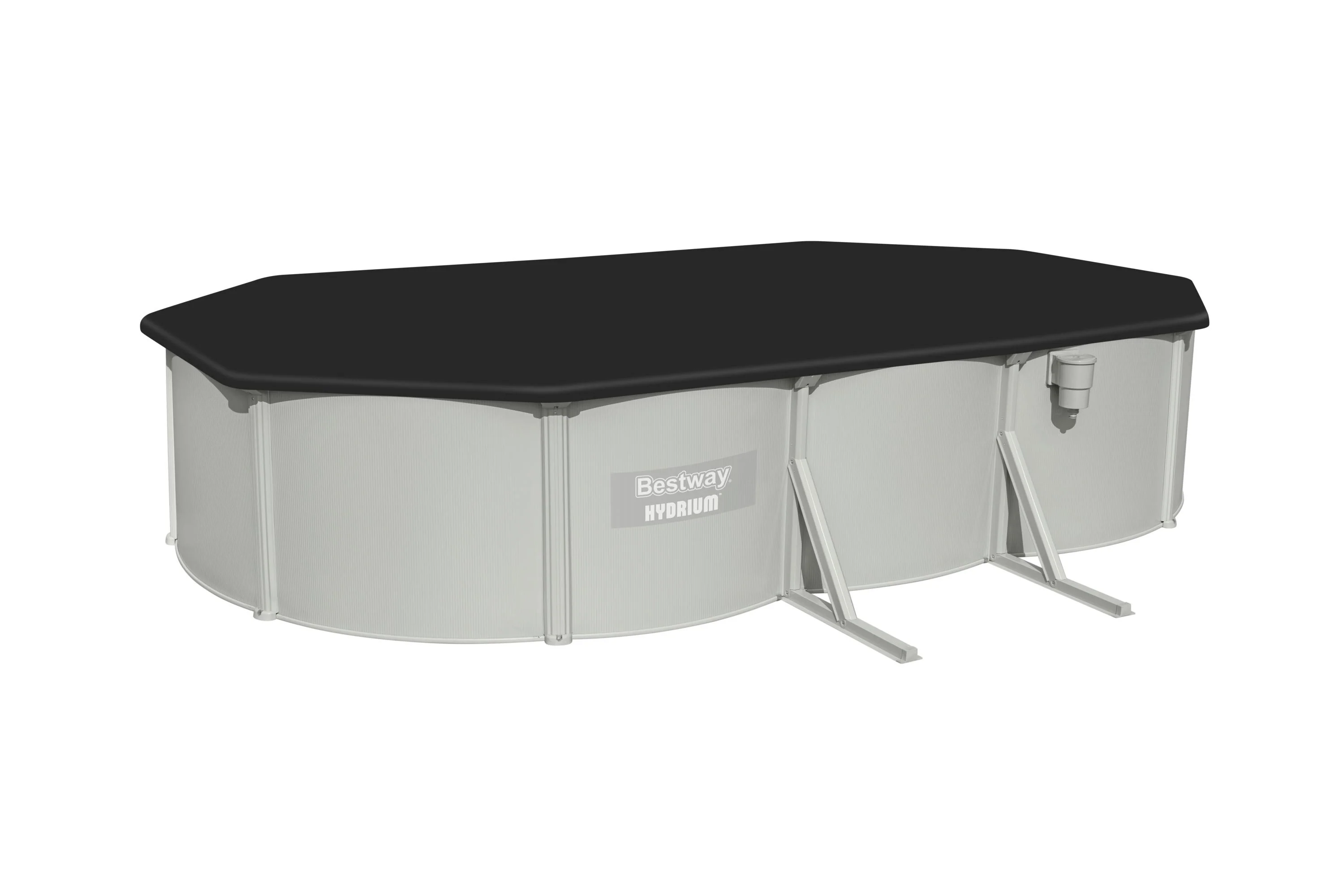 Bestway (56369) Hydrium™ 20' x 12' x 48"/6.10m x 3.60m x 1.20m Oval Pool Set - Image 2
