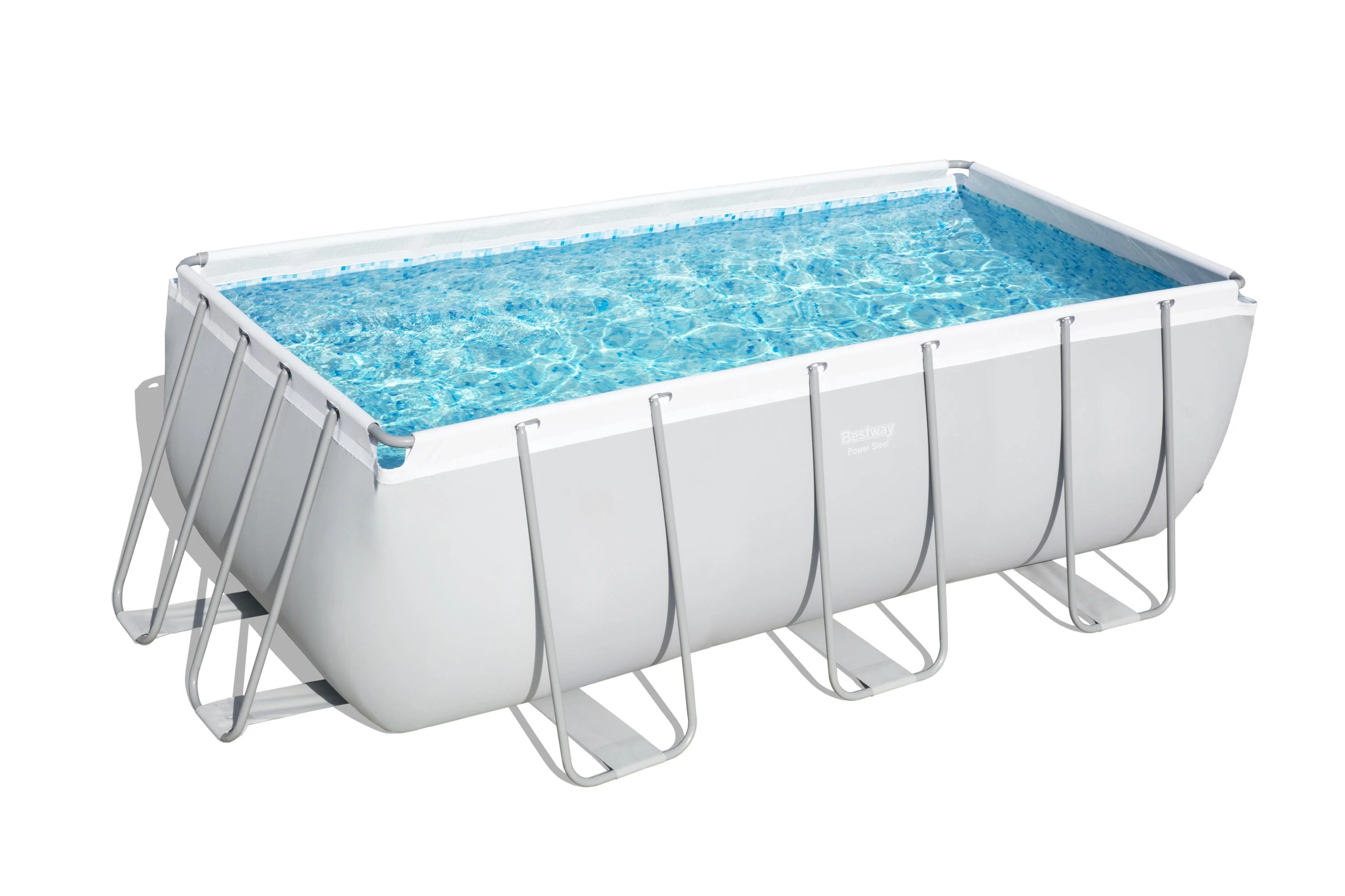 Bestway (56457) Power Steel™ 13'6" x 6'7" x 48"/4.12m x 2.01m x 1.22m Rectangular Pool Set - Image 4