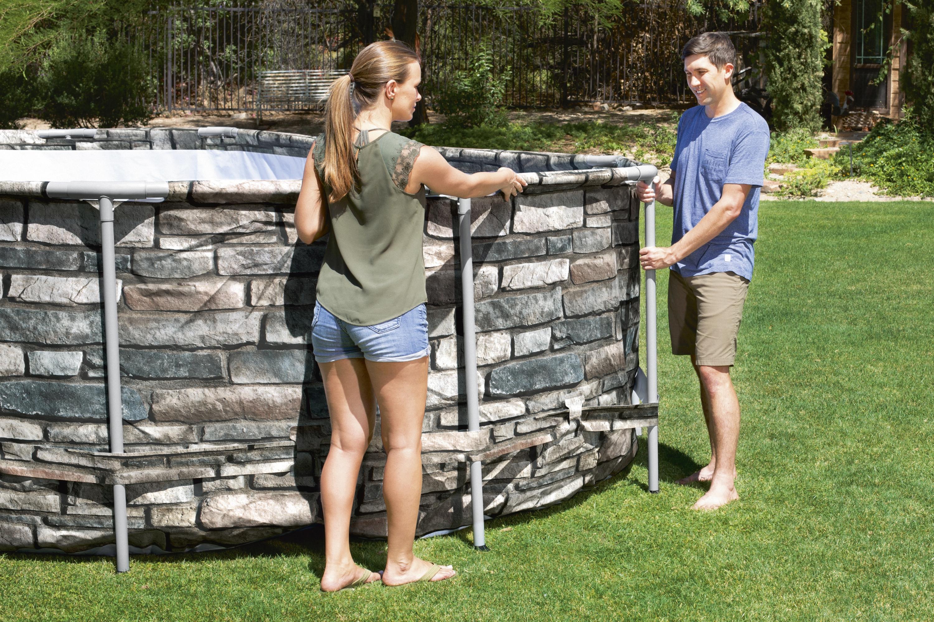 Bestway 56719 Above Ground Portable Jet Pool 20ft x 12ft x 4ft - Image 6