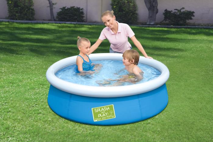 Bestway 57241 Portable Swimming Pool 5ft x 1.2ft ( Free Electric Inflation Pump) - Image 3