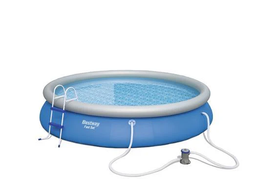 Bestway (57316) Fast Set Above Ground Portable Pool Set For Kids And Adults 15ft x 2.75 ft - Image 3